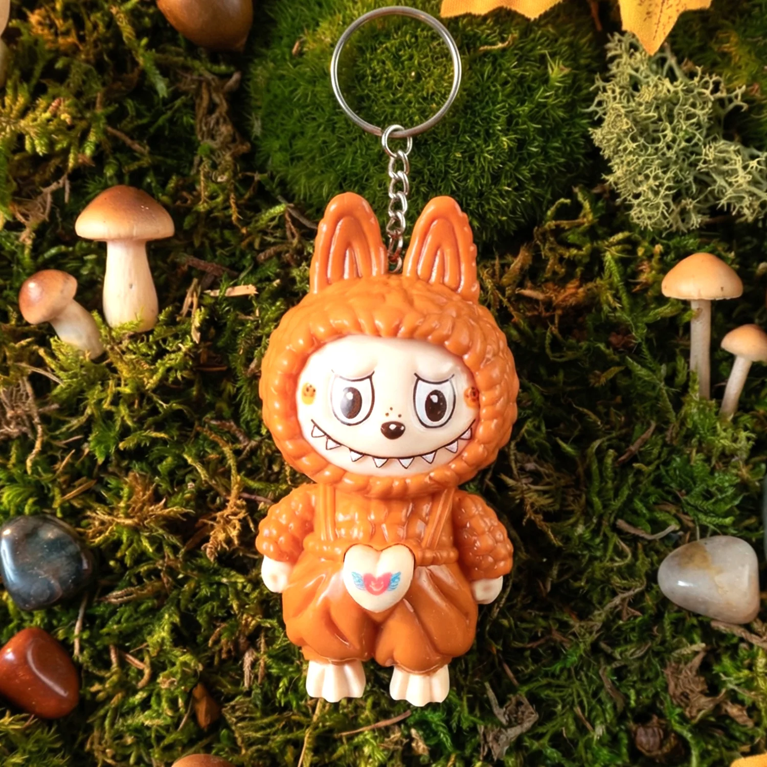Cartoon Character Face Changing Toy With Key Holder, Keychain (1 Pc) - Image 5