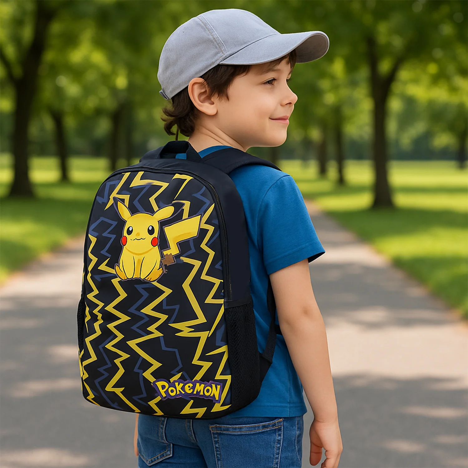 Cartoon Character School Bag Combo Set for Kids (3 Pc) - Image 7