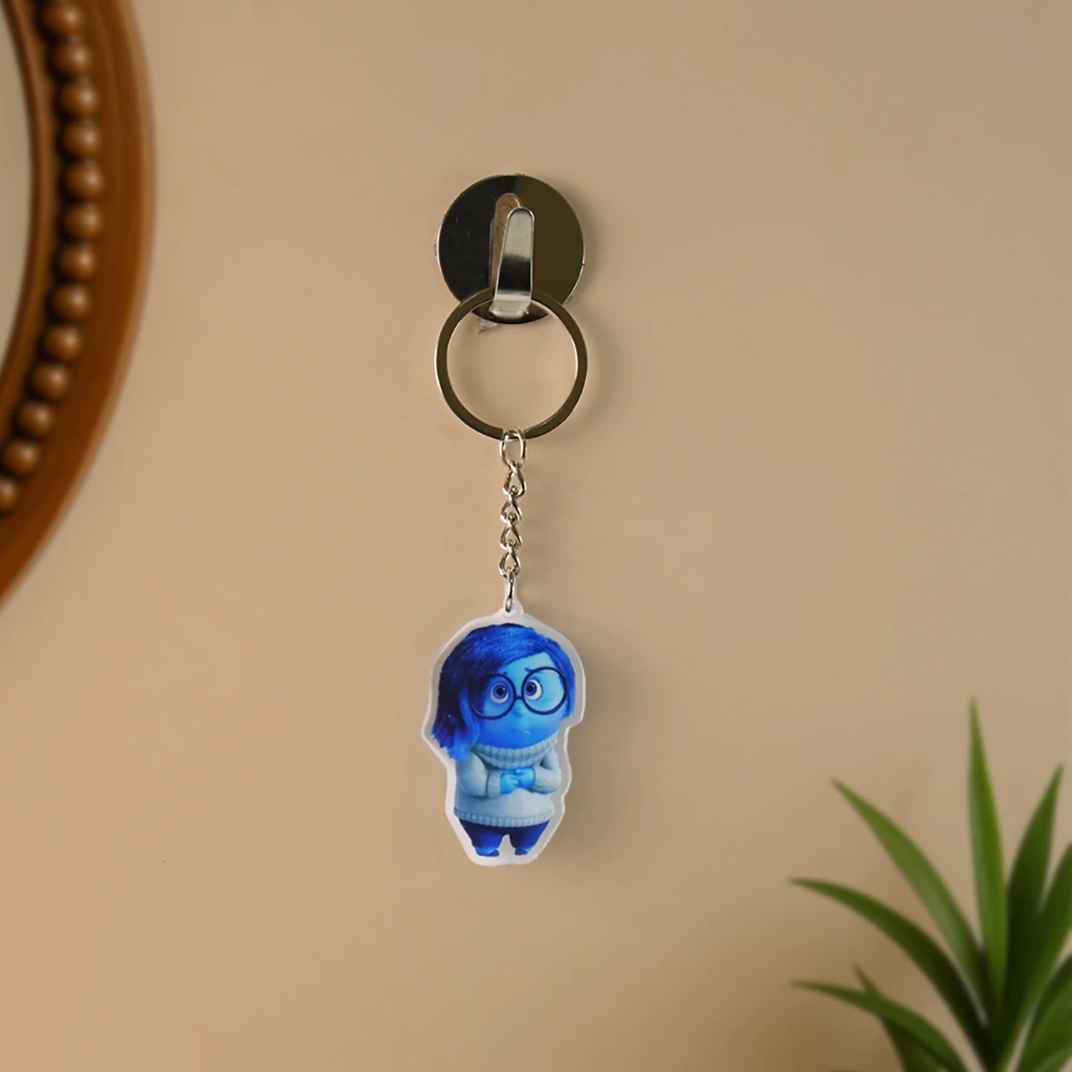 Cartoon Character-Themed Acrylic Keychain (1 Pc) - Image 3