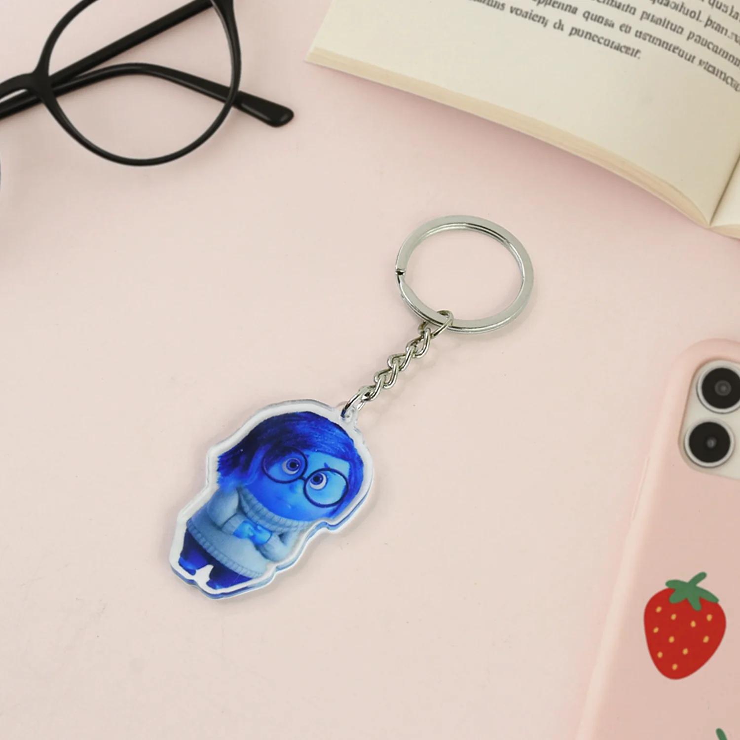 Cartoon Character-Themed Acrylic Keychain (1 Pc) - Image 6