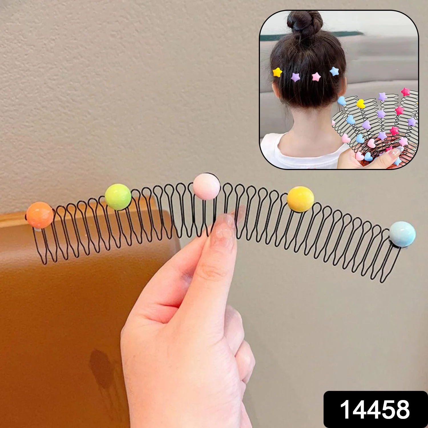 Cartoon Hair Clip for Kids – Curly Hair Tidy Comb Accessory (1 Pc) - Image 2