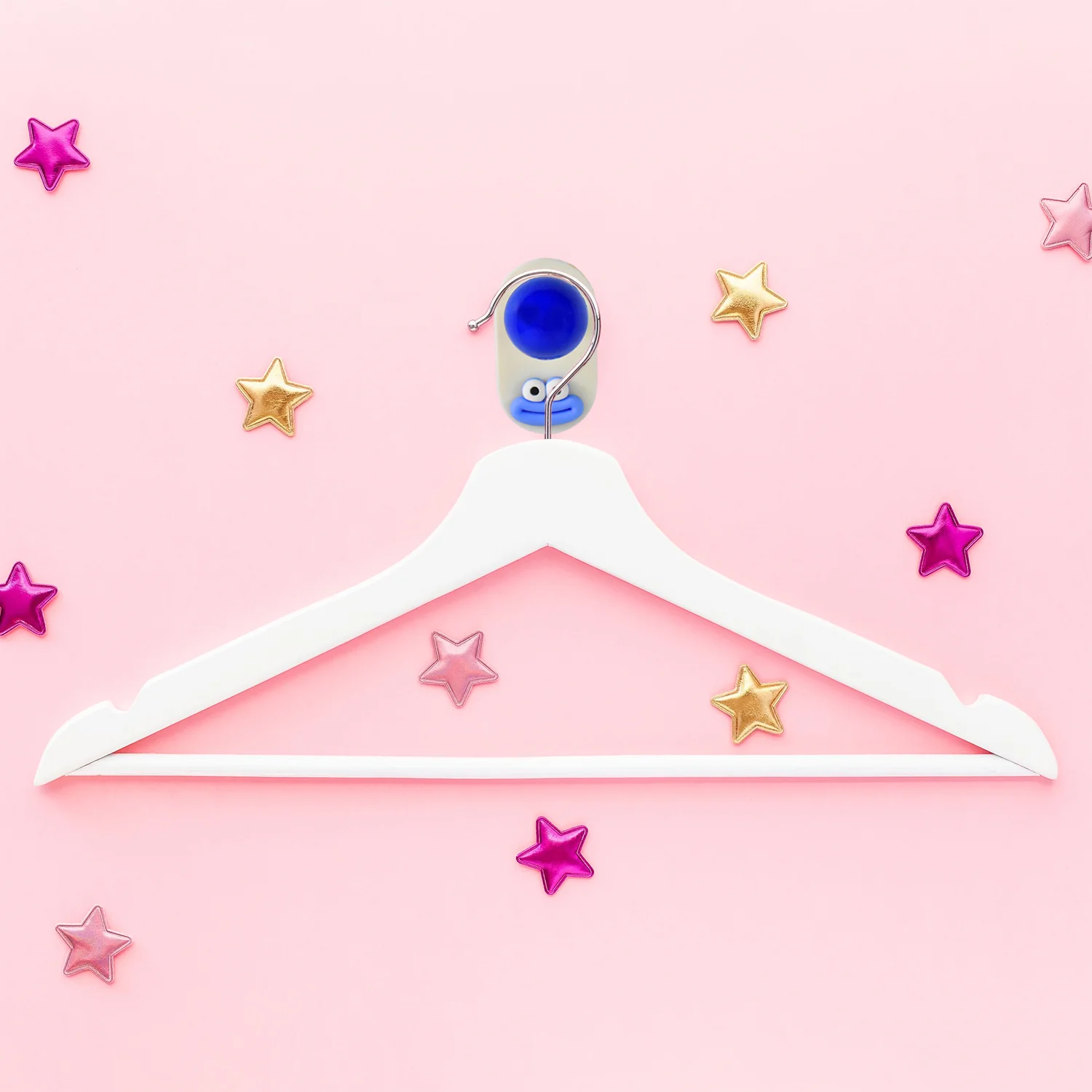 Cartoon Colorful Hooks Simple Ball Shape Hook Self-adhesive (1 Pc) - Image 3