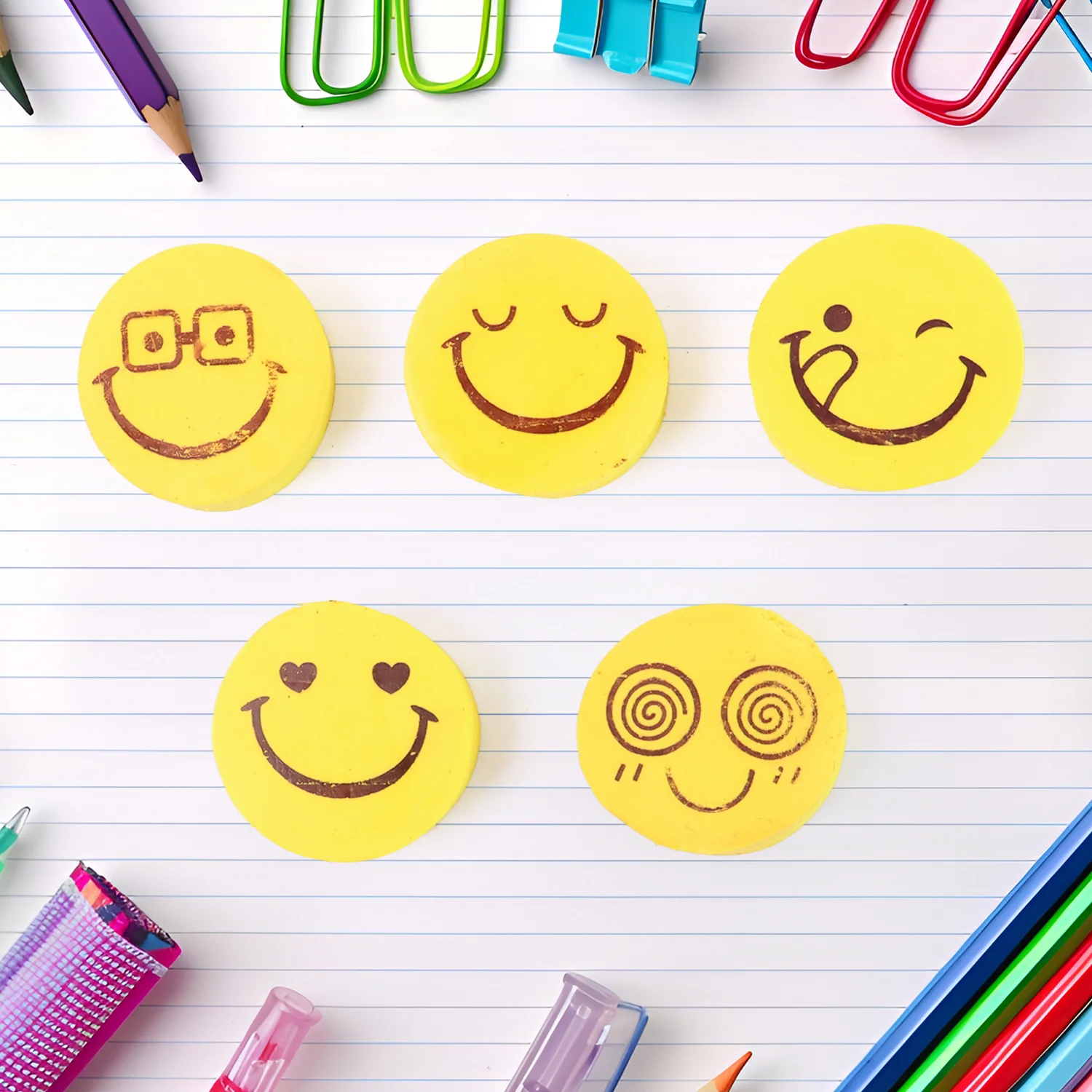 Cartoon Design Eraser (15 Pc / Mix Design) - Image 8