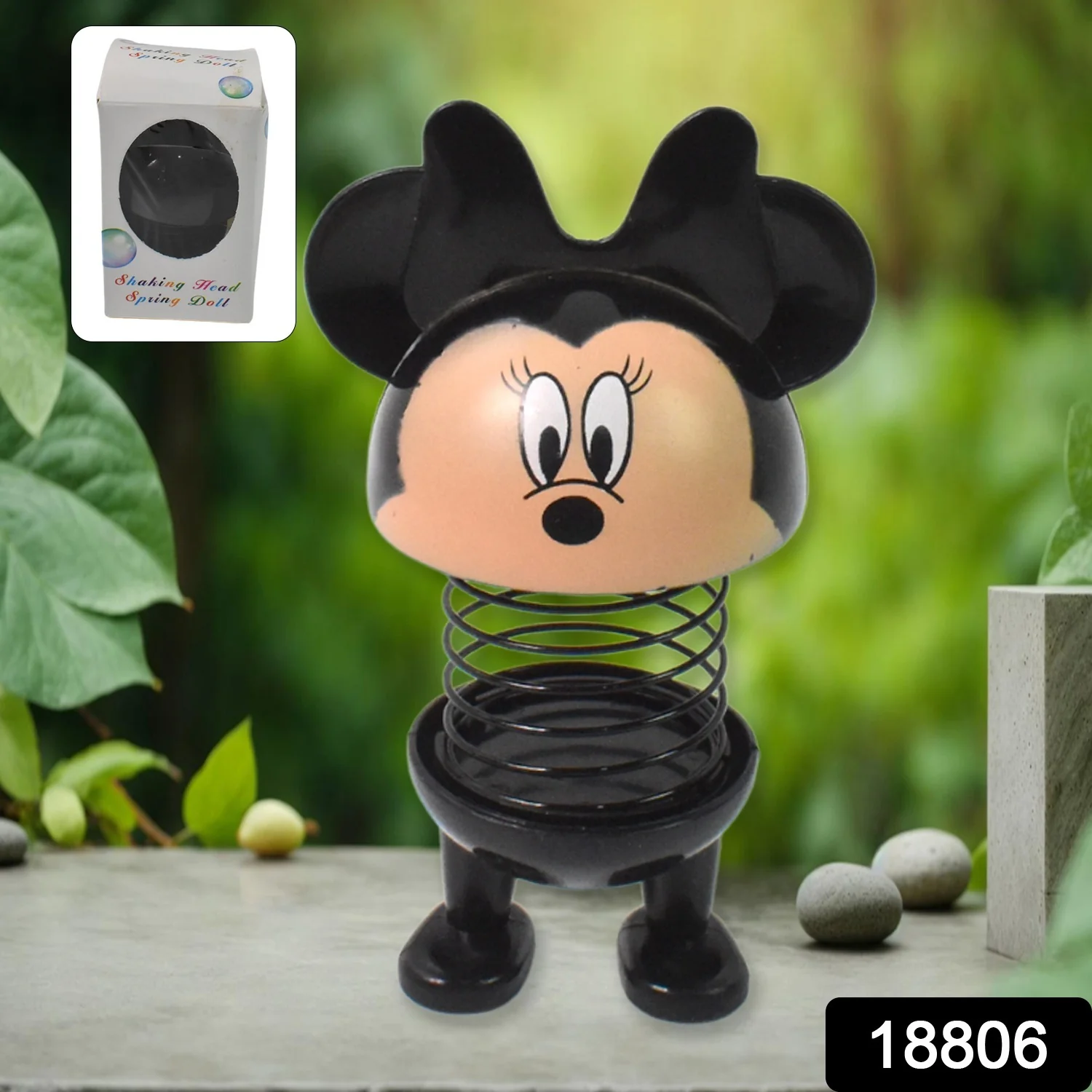 Cartoon Face, Spring Doll Toy (1 Pc) - Image 2