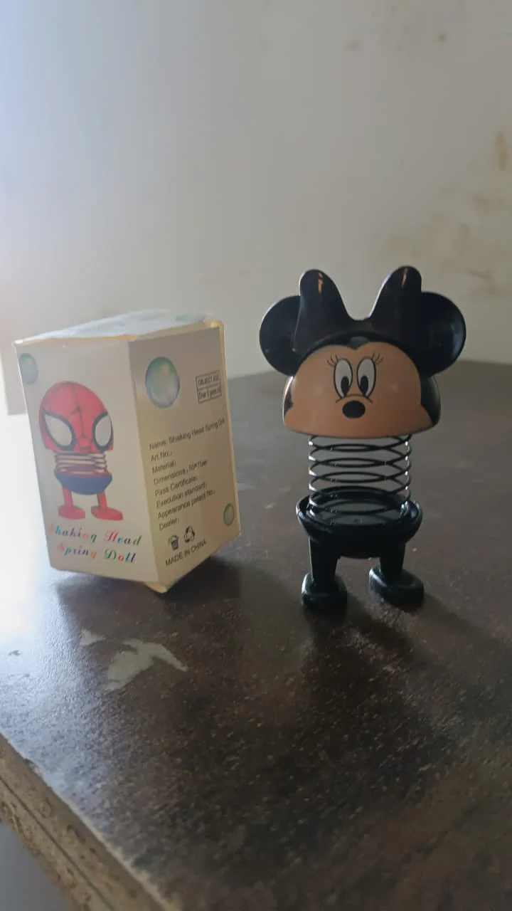 Cartoon Face, Spring Doll Toy (1 Pc) - Image 7