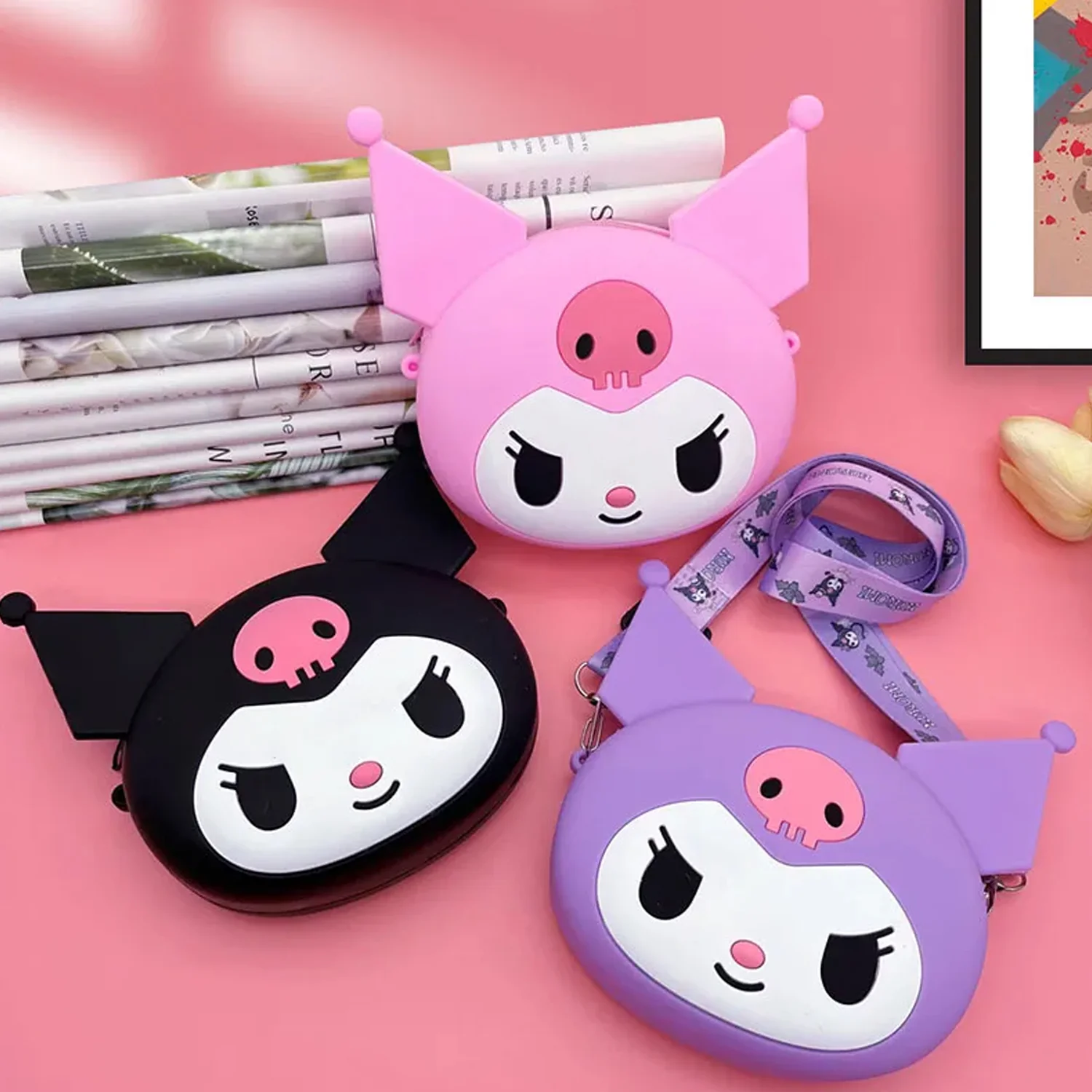 Cute Cartoon Girls' Backpack, Shoulder Bag / Purse (1 Pc Mix Color ) - Image 4