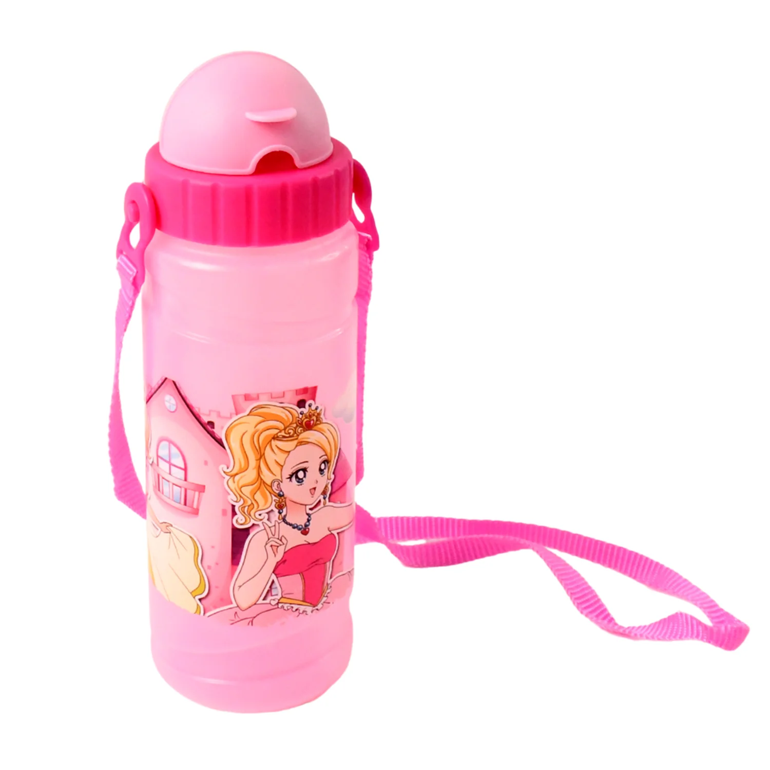 Cartoon Printed Water Bottle 550ML (1 Pc) - Image 5