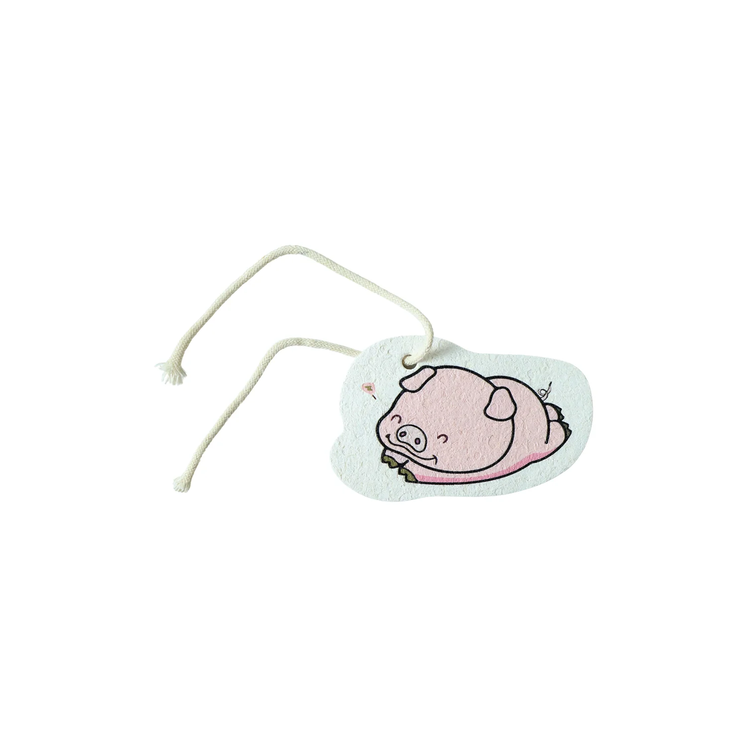 Cartoon Printed Bath Scrubber Sponge with Hanging Rope (1 Pc) - Image 4