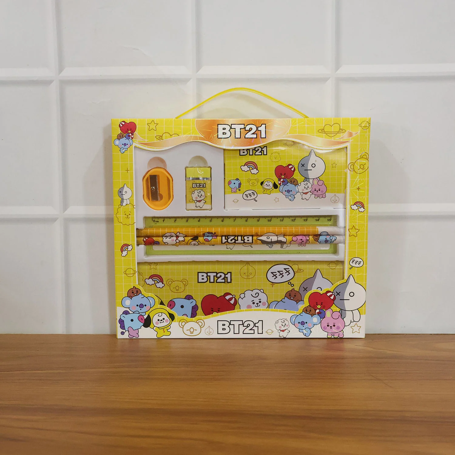 Premium Cartoon Printed Pencil Box Stationery Set (1 Pc) - Image 8