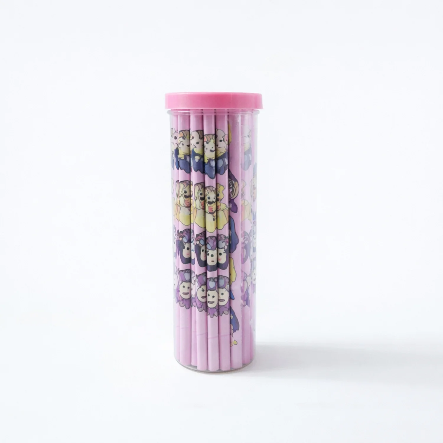 Cartoon Printed Wooden Pencil Set (50 Pc Pack) - Image 5