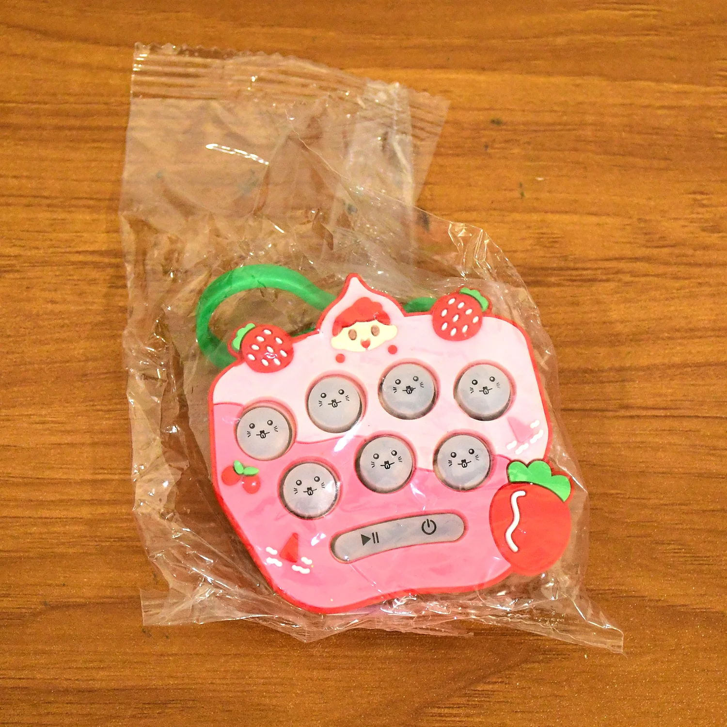 Cartoon Push Button Keychain Toy - (1 Pc) - Image 7