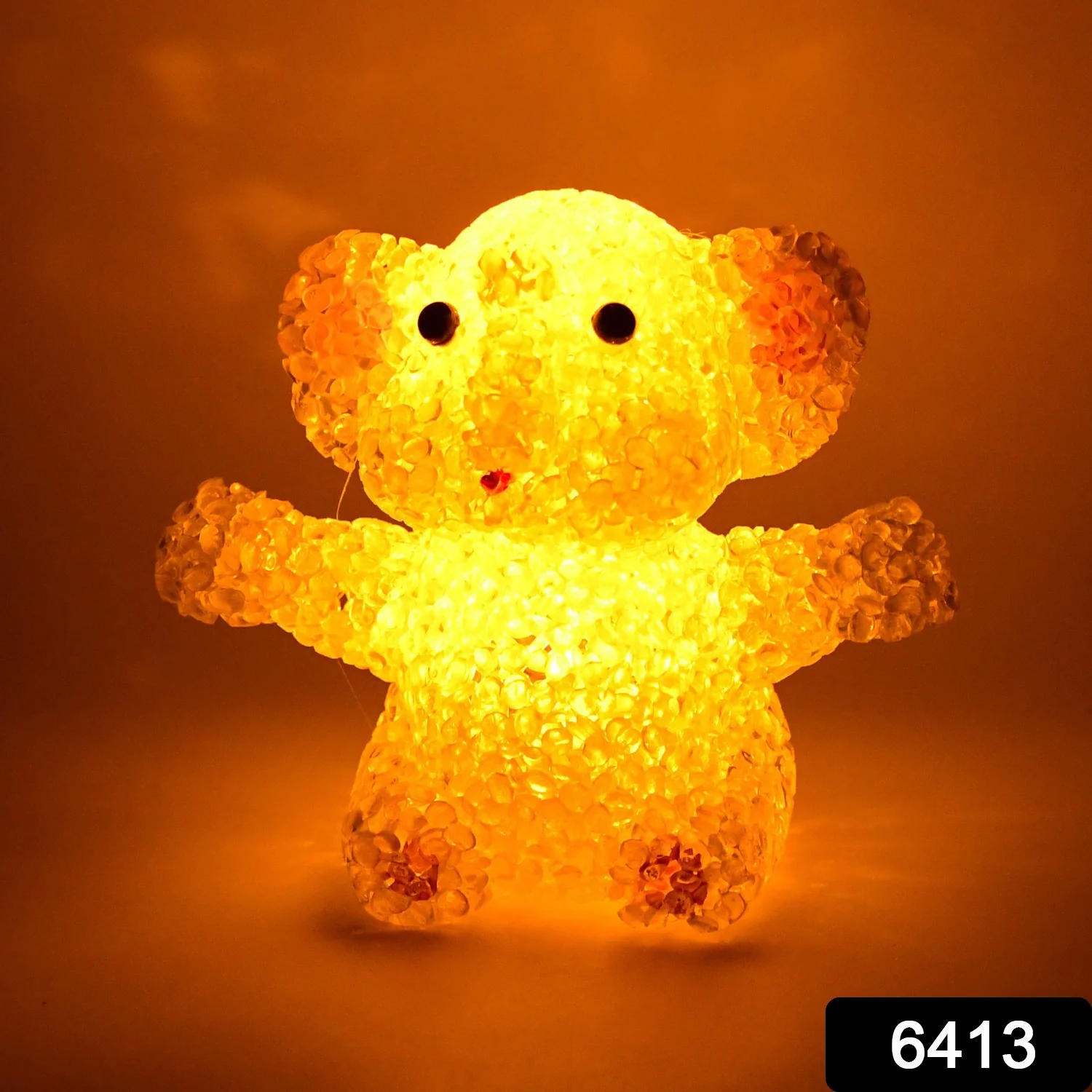 Cartoon Shape Crystal LED Night Light Lamp – Glowing Animal Decorative Light (1 Pc) - Image 2