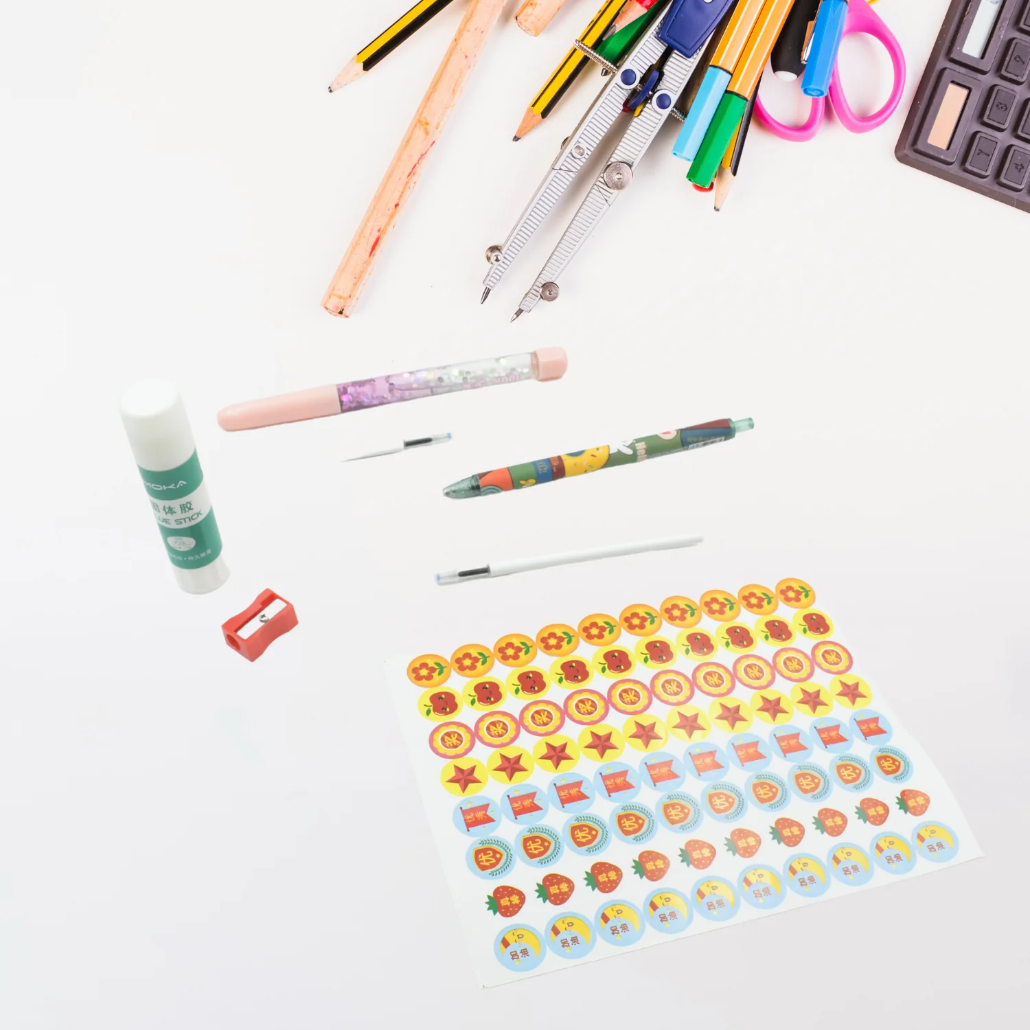 Cartoon Stationery Box Cartoon Design School Box Book  Student Gift School box (1 box) - Image 4