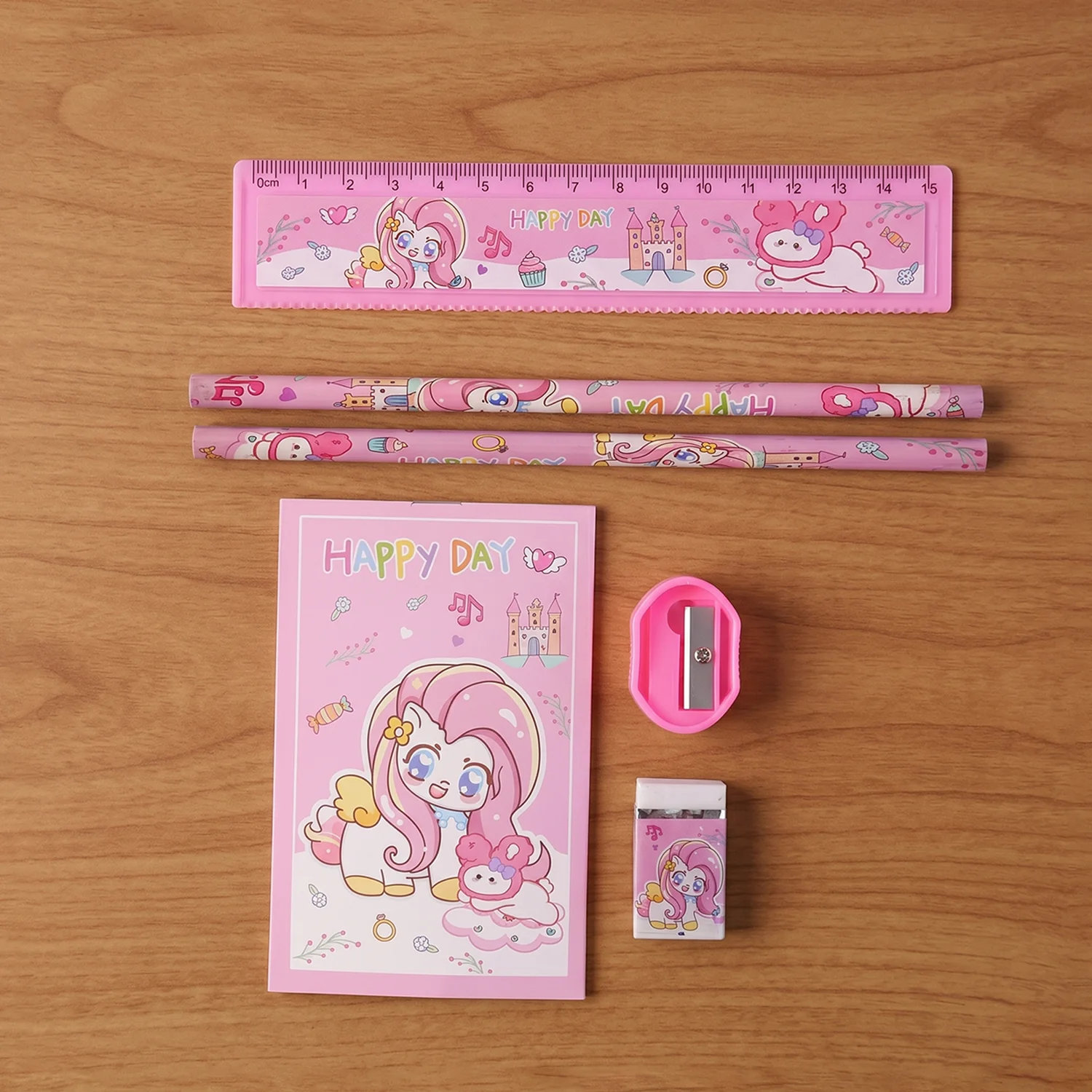 Cartoon Stationery Gift Set - Cute Unicorn Design - Image 9
