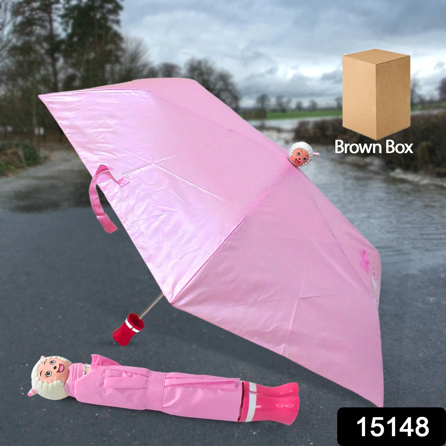 Cartoon Shape Umbrella Summer Sun Protection (1 Pc / Mix Design & Color) - Image 2
