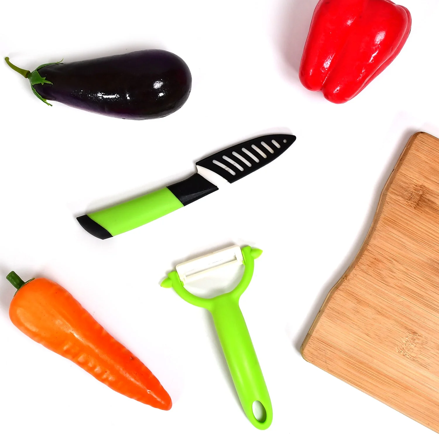 Ceramic Revolution Series Utility Knife and Peeler Gift Set - 2pc - Image 8