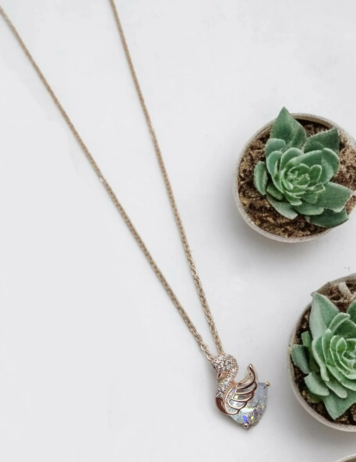 Swan Pendant Chain And Pendal - Image 4