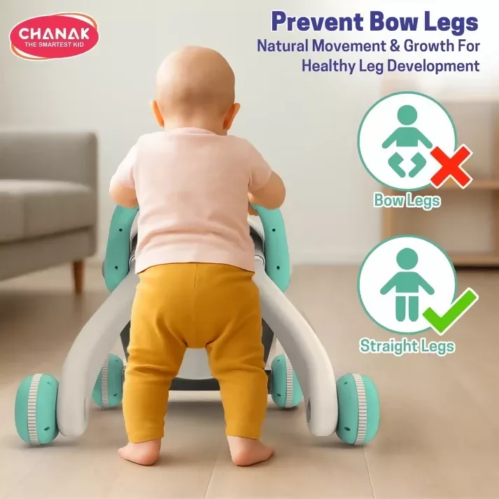 Aditi Happy Feet Baby Walker, Anti-Slip Wheels, Music, Stable Design with Water Tank (9+Month) - Image 2