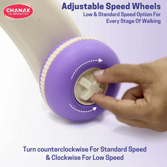 Aditi Happy Feet Baby Walker, Anti-Slip Wheels, Music, Stable Design with Water Tank (9+Month) - Image 9