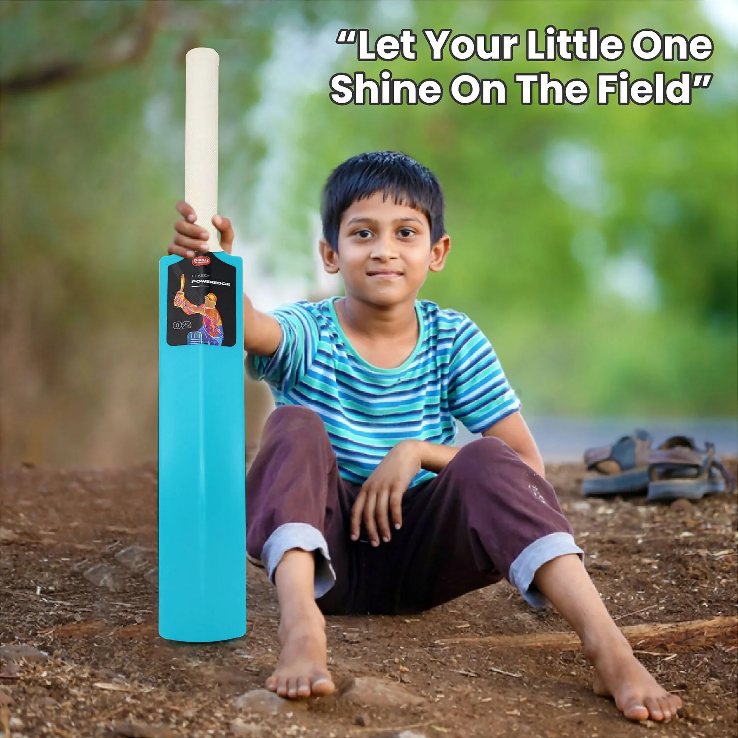 Chanak Poweredge Small Cricket Turf Bat for Boys & Girls, Cricket Bat for Kids 5+ - Image 5