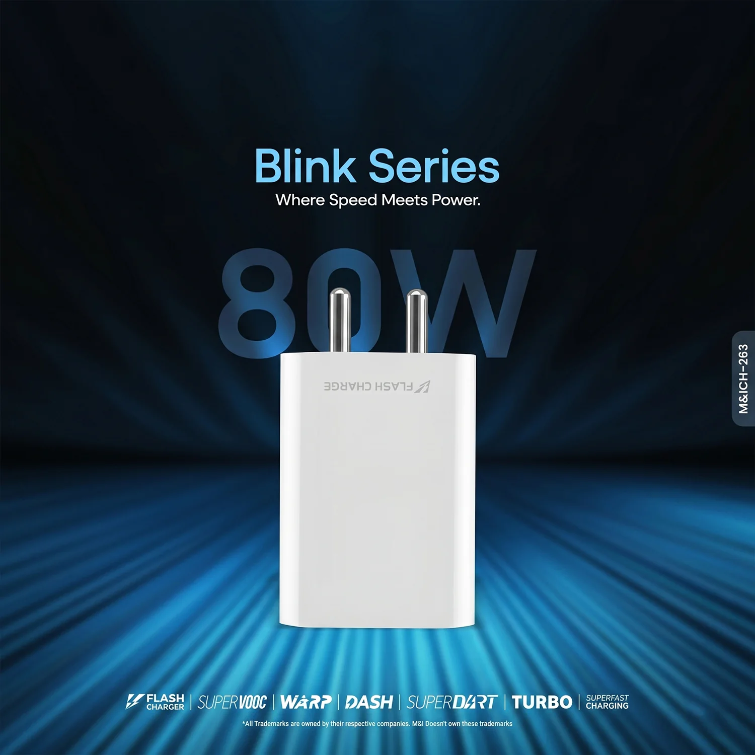 Blink Series 80W Super Fast Flash Charging Power Adapter (1 Pc) - Image 4