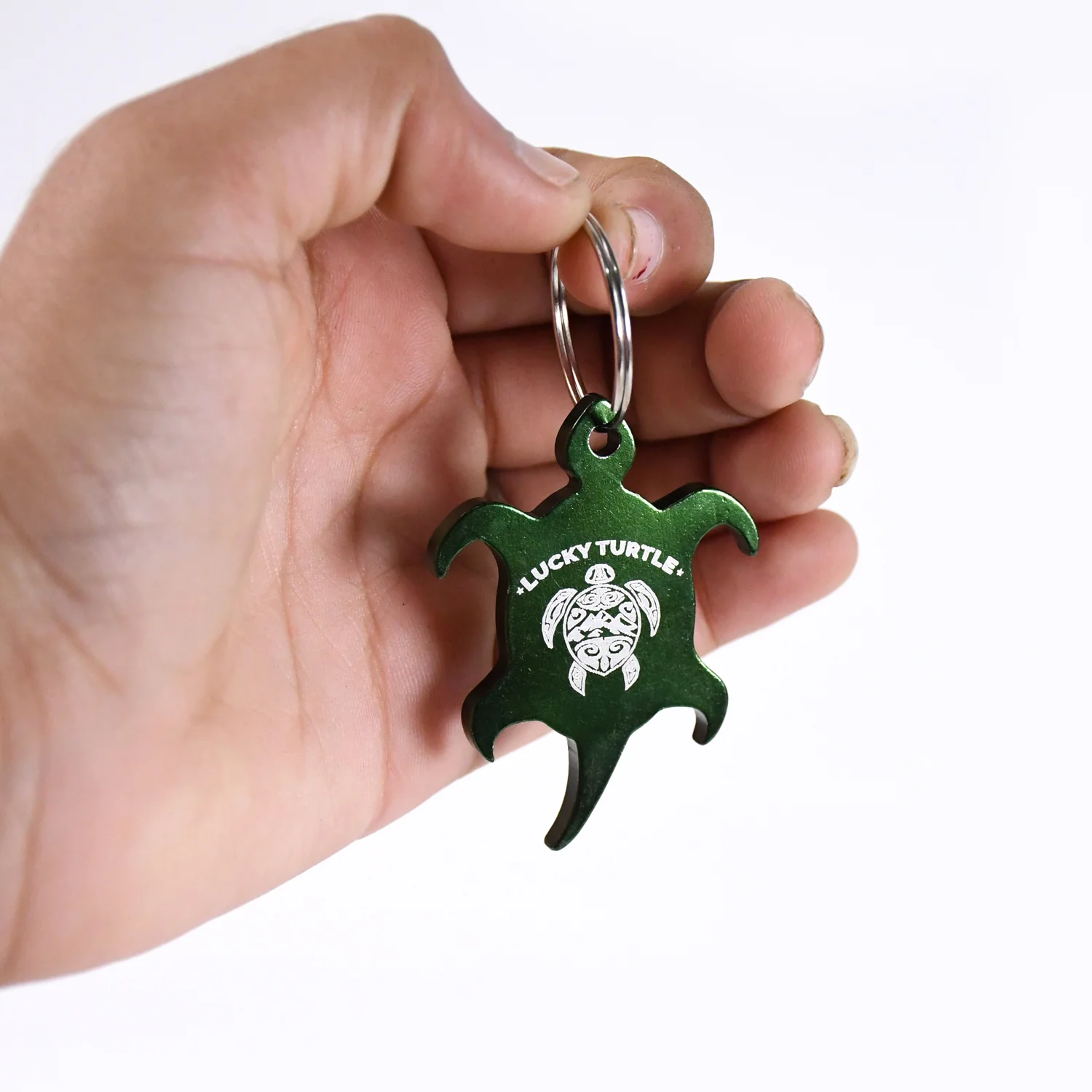Metal Tortoise Shaped Keychain - Unique and Durable Accessory (1 Pc) - Image 4