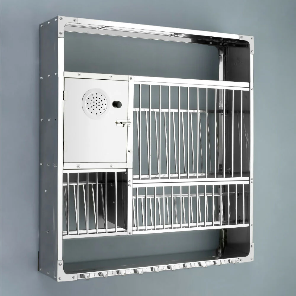 Stainless Steel Wall Mounted Kitchen Rack 7-Tier Space-Saving Organizer - Image 5