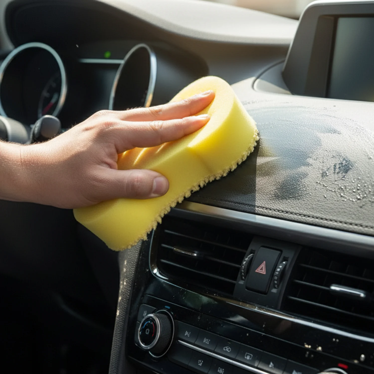 Chenille Microfiber Car Washing Sponge (1 Pc) - Image 3