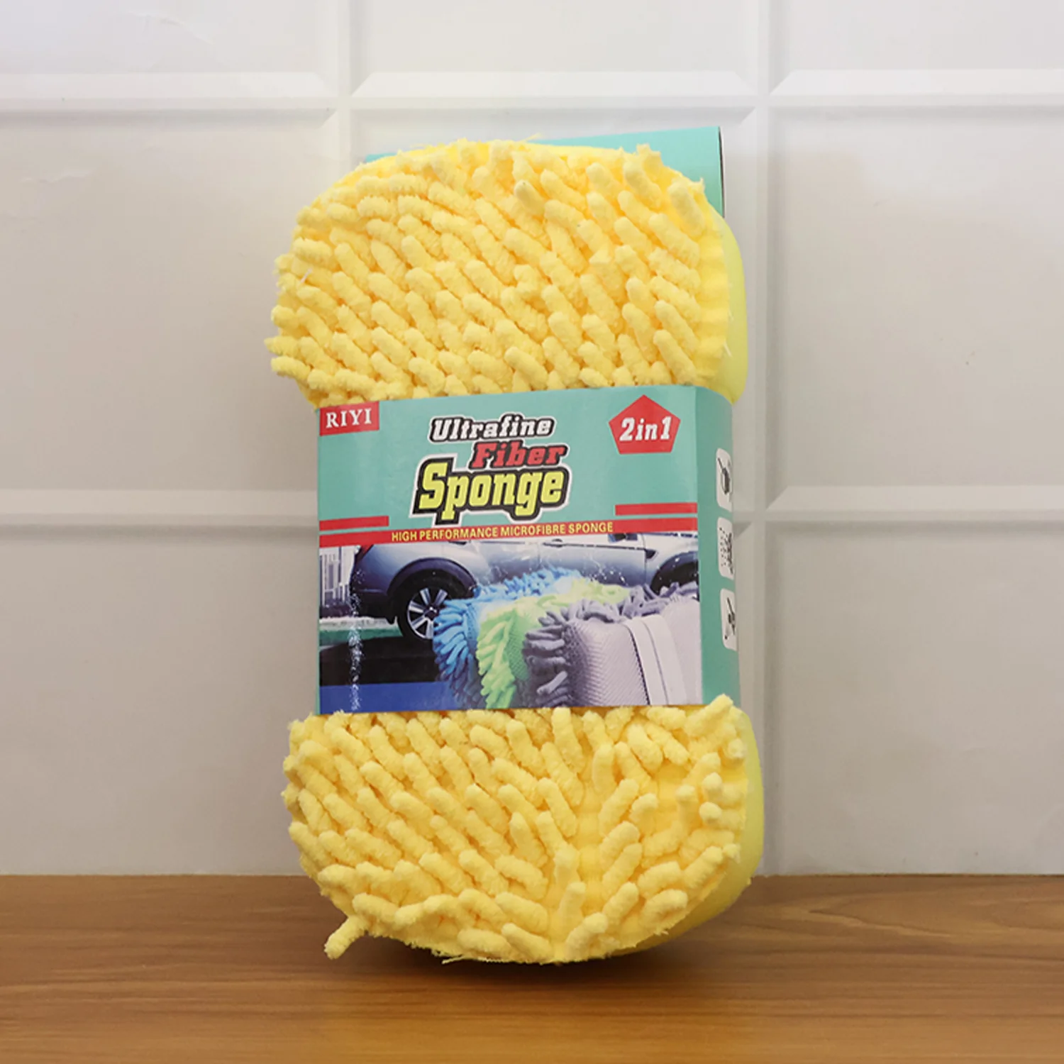 Chenille Microfiber Car Washing Sponge (1 Pc) - Image 9