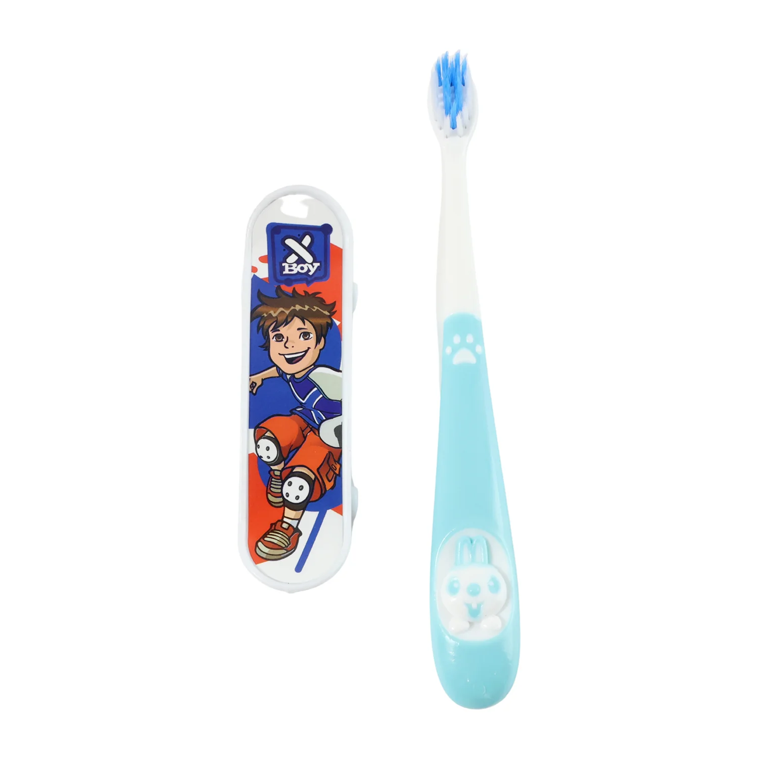 Kids Toothbrush with Cartoon Sketchboard Toy - Image 5