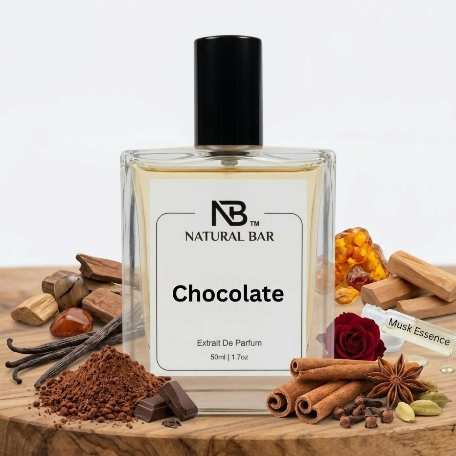 Chocolate Eau de Parfum Unisex Rich Long Lasting Luxury Fragrance Gift (50 ml) - Image 2