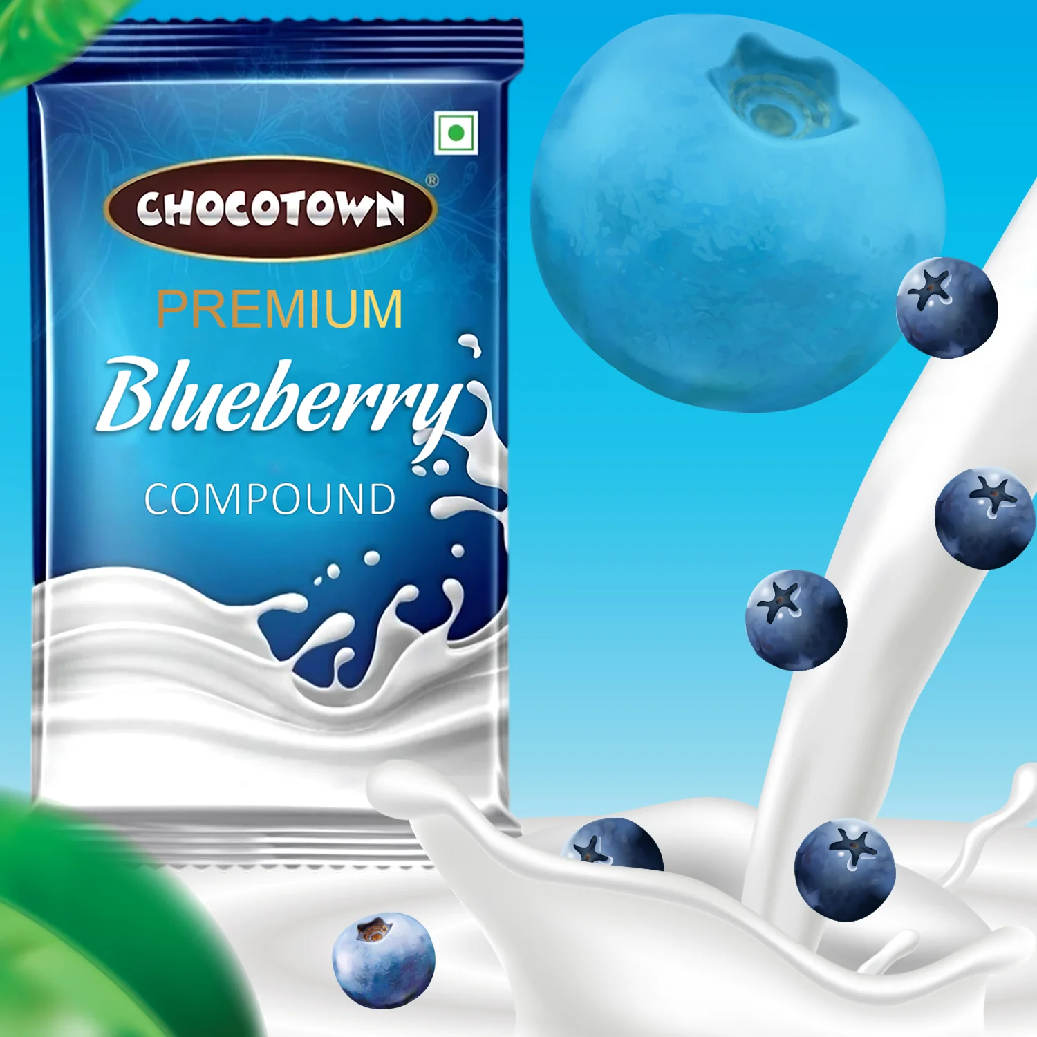 Chocotown Premium Blueberry Compound (500gm) - Image 3