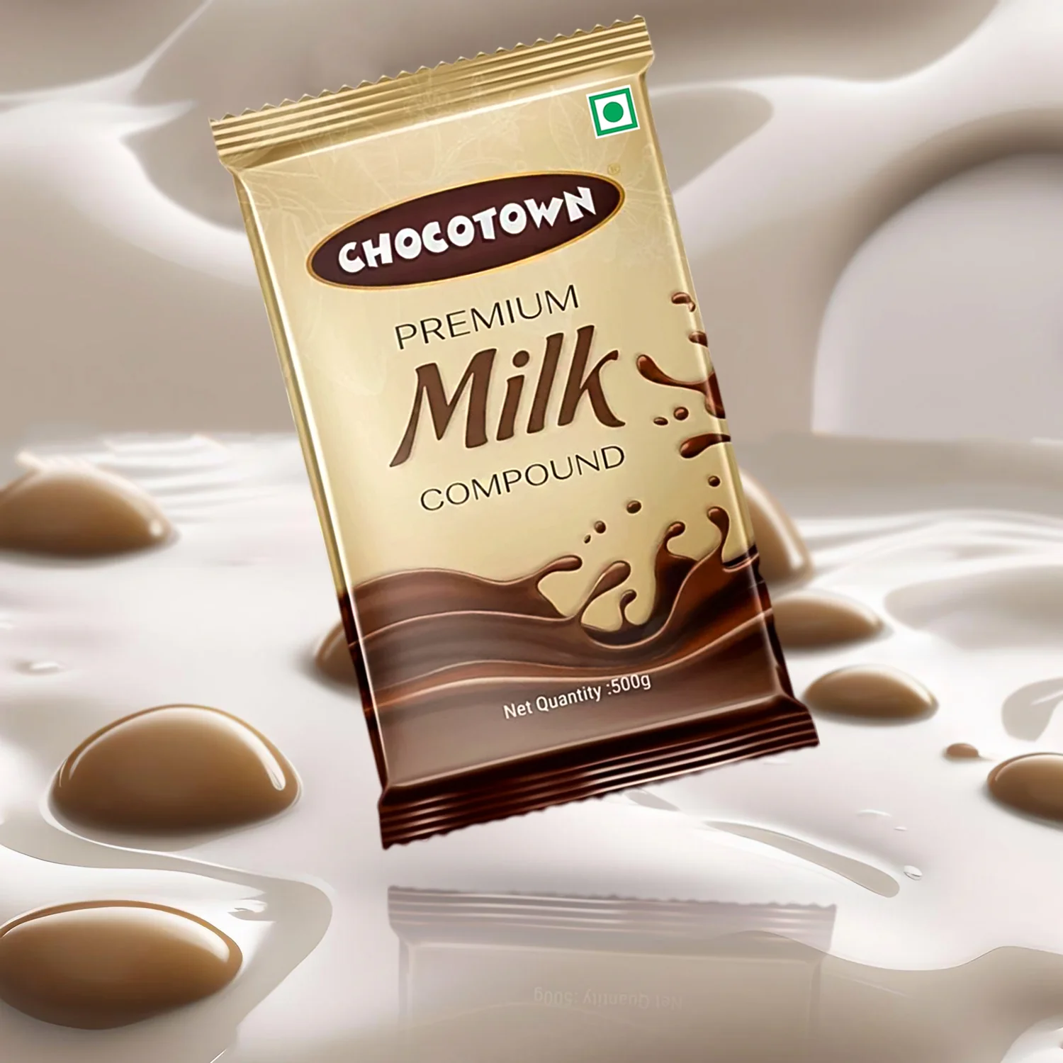 Chocotown Premium Milk Compound Slab (500 gm) - Image 8