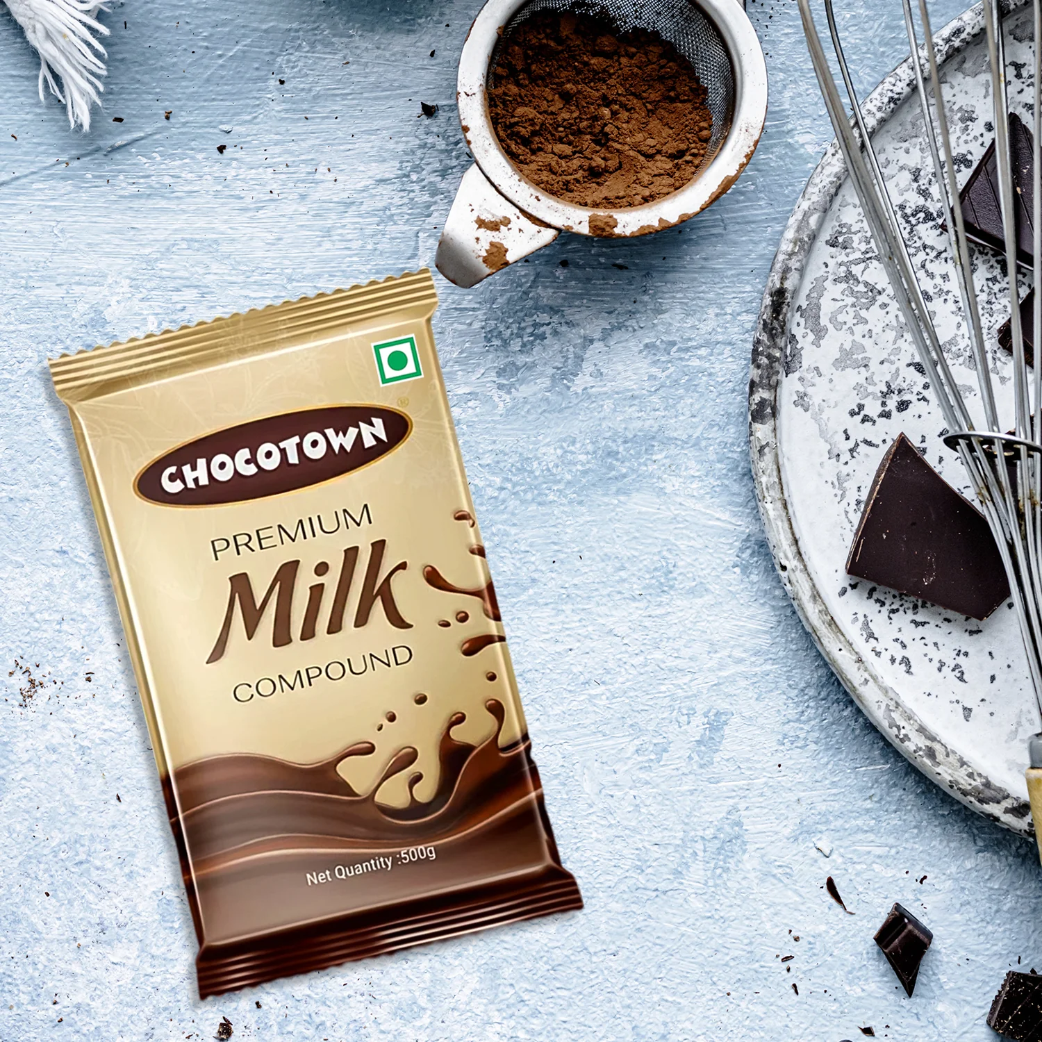 Chocotown Premium Milk Compound Slab (500 gm) - Image 9