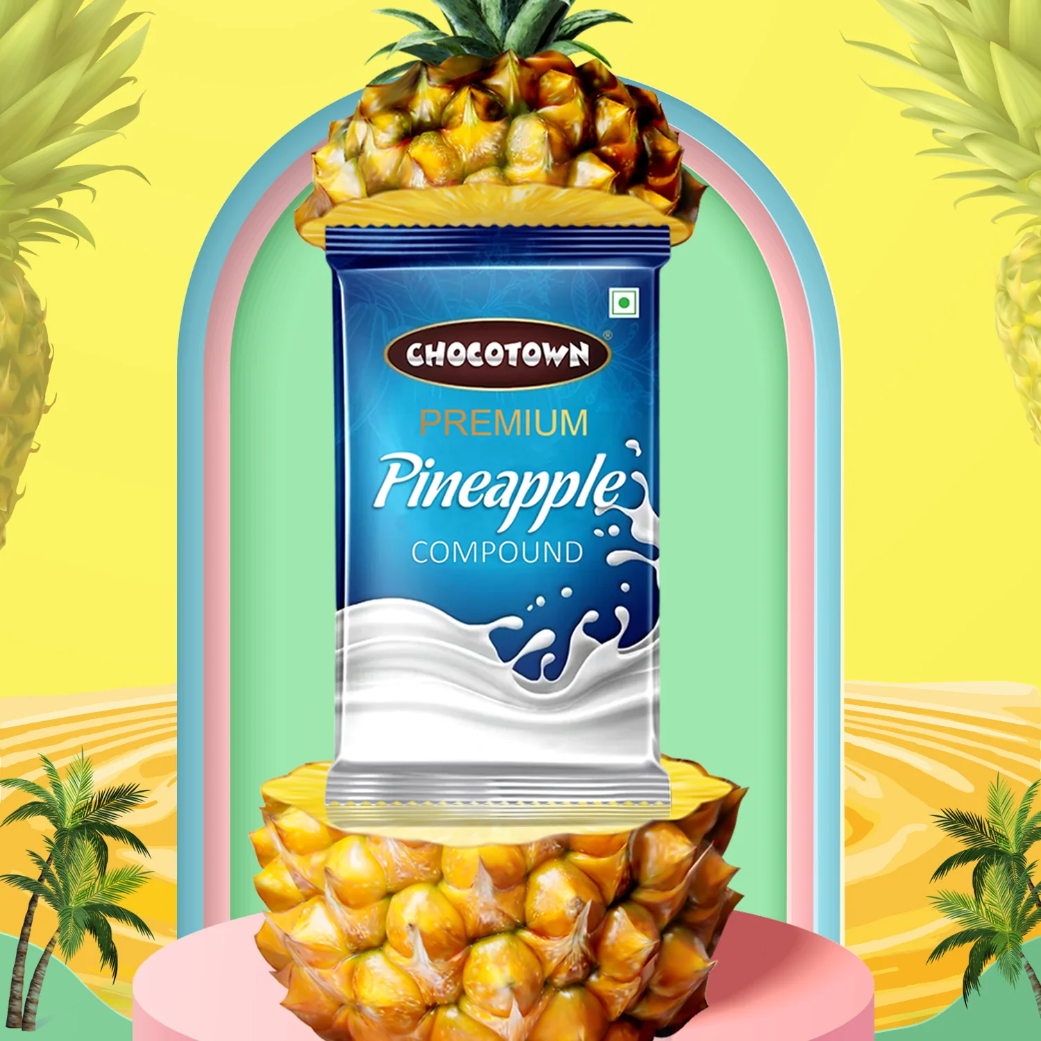 Chocotown Premium Pineapple Compound (500gm) - Image 8
