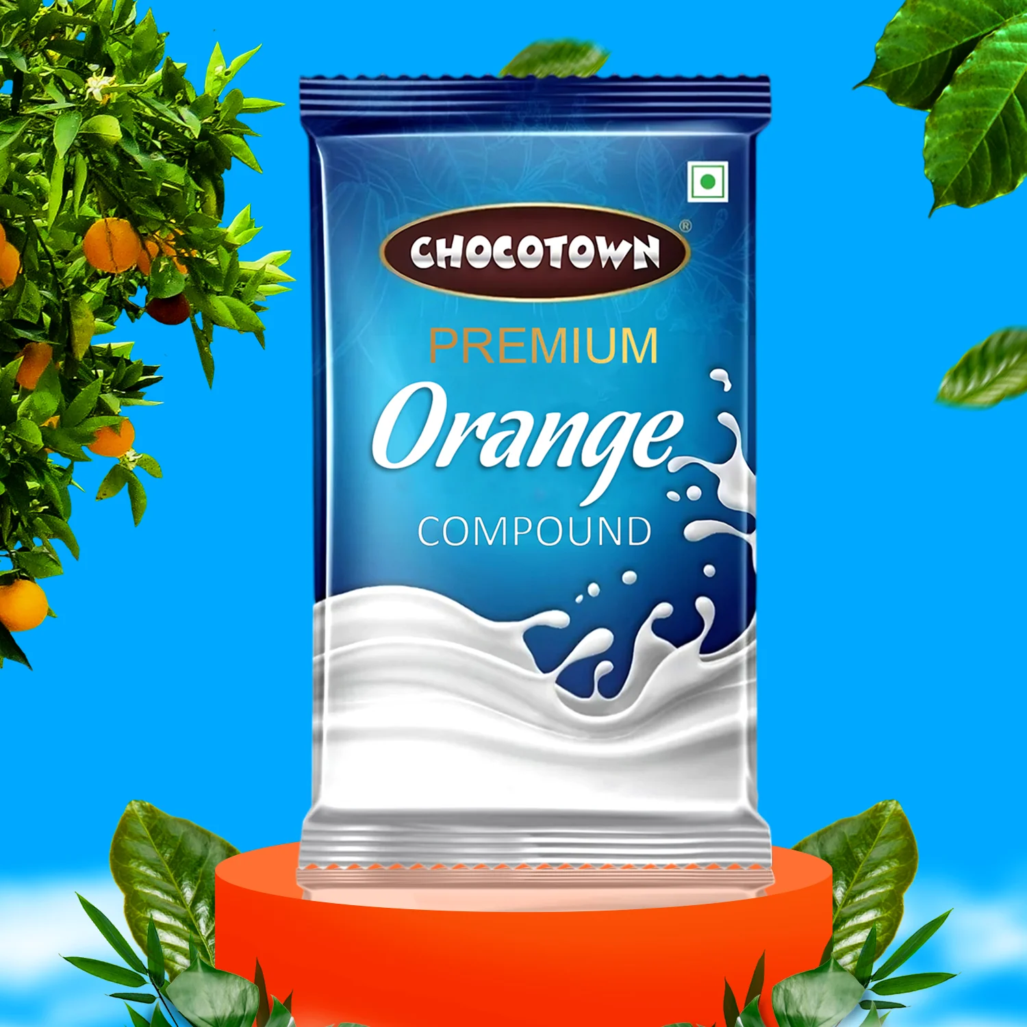 Chocotown Premium Orange Compound (500gm) - Image 5