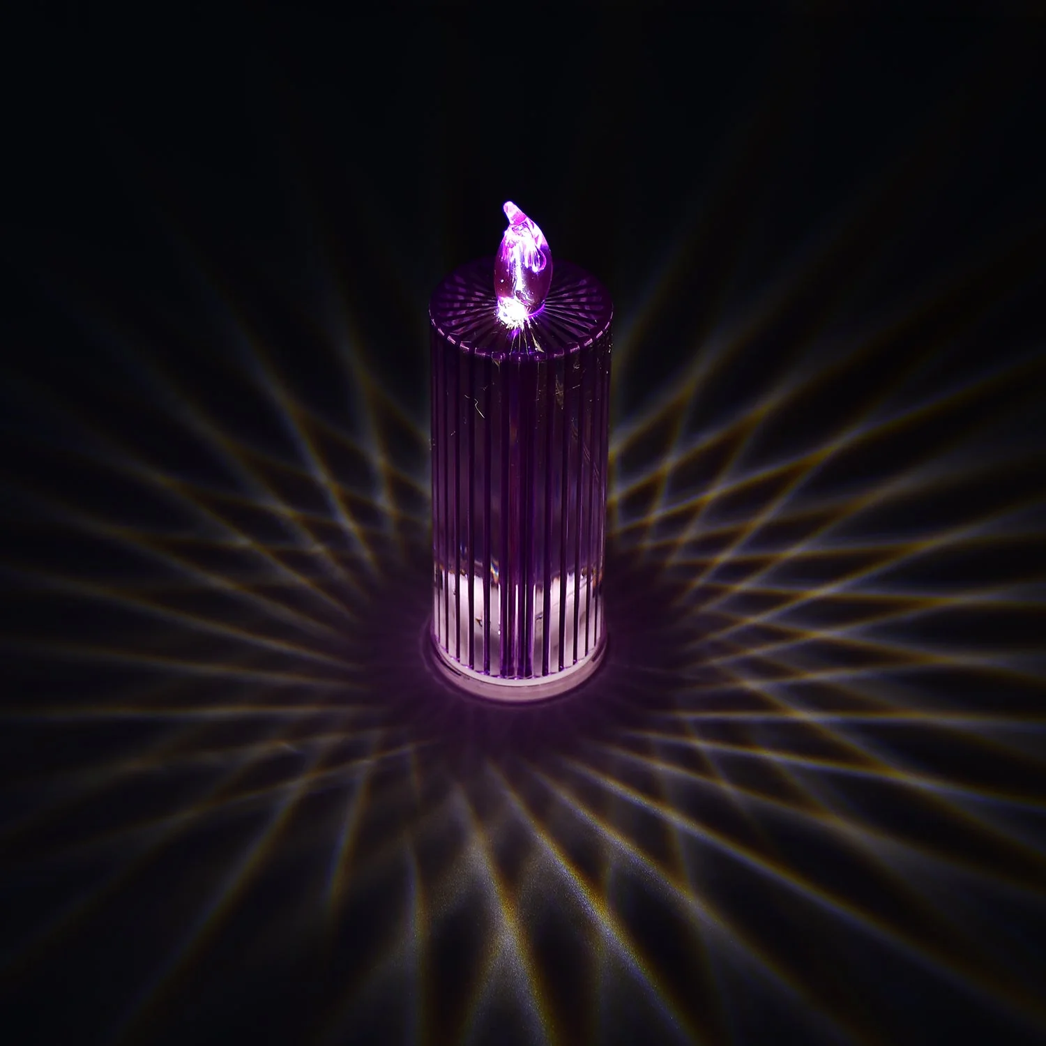 Big Simple Candles for Home Decoration, Crystal Candle Lights, Diwali (Multicolor) - Image 8
