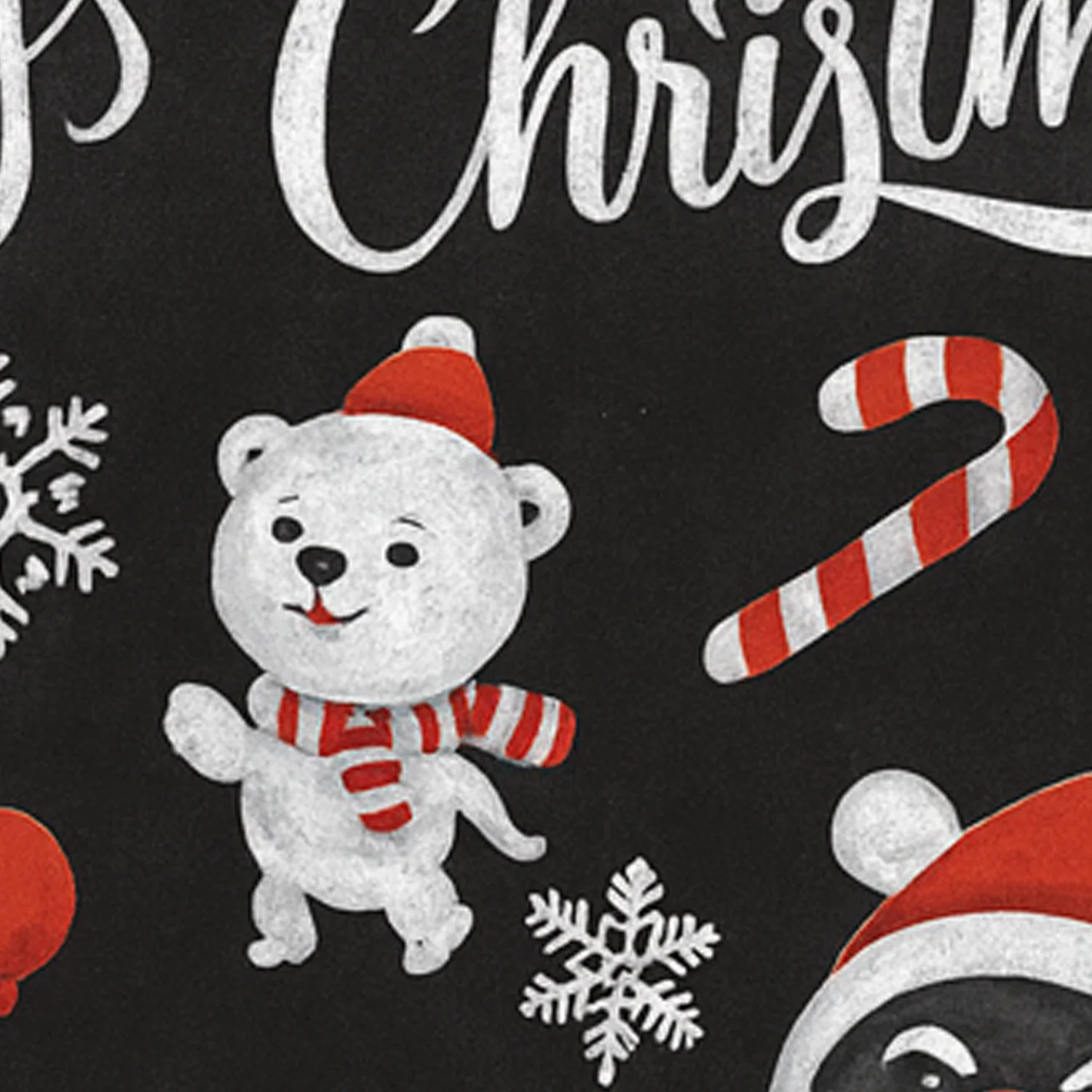 Christmas Theme Decorative Wall Sticker 90x60 cm – (1 Pc) - Image 3