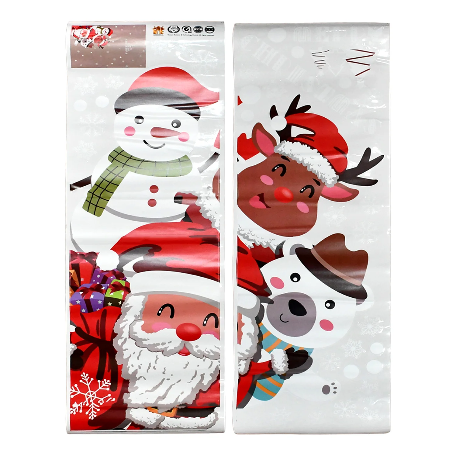 Christmas Theme Glass & Wall Sticker 90x60 cm – (1 Pc) - Image 5