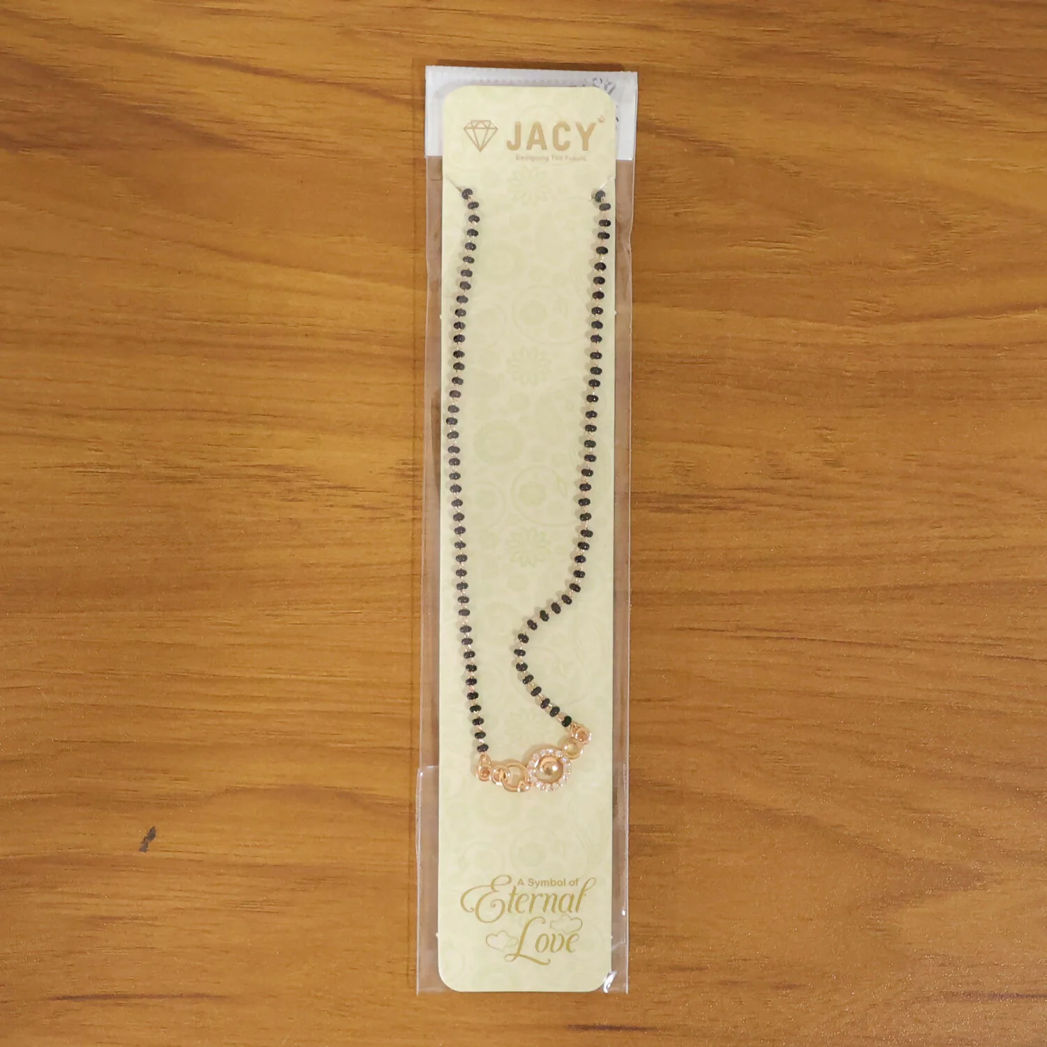 Circular Modern Mangalsutra Necklace with Stylish Charm Design - Image 7