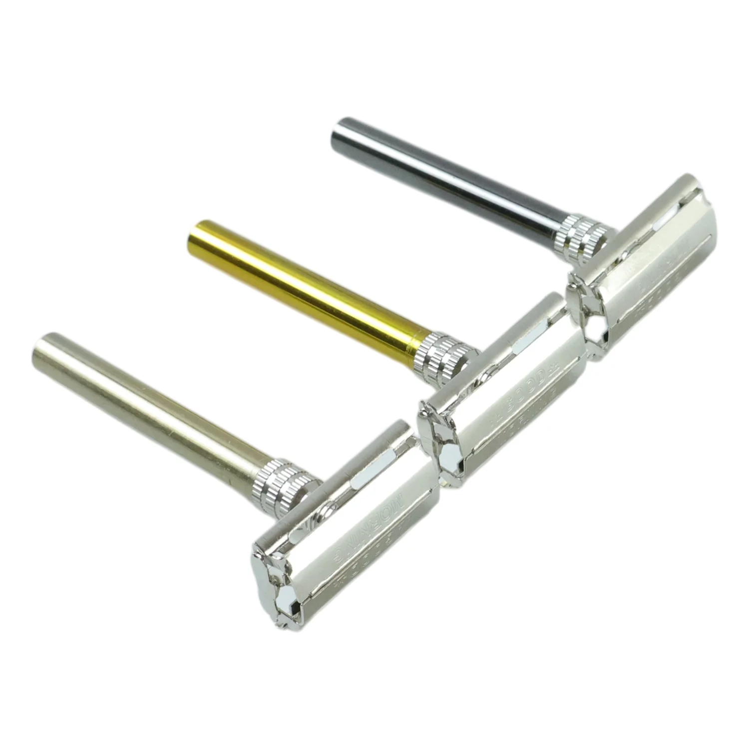 Classic Double Edge Shaving Razor for Men (1 Pc Mix Color) - Image 4