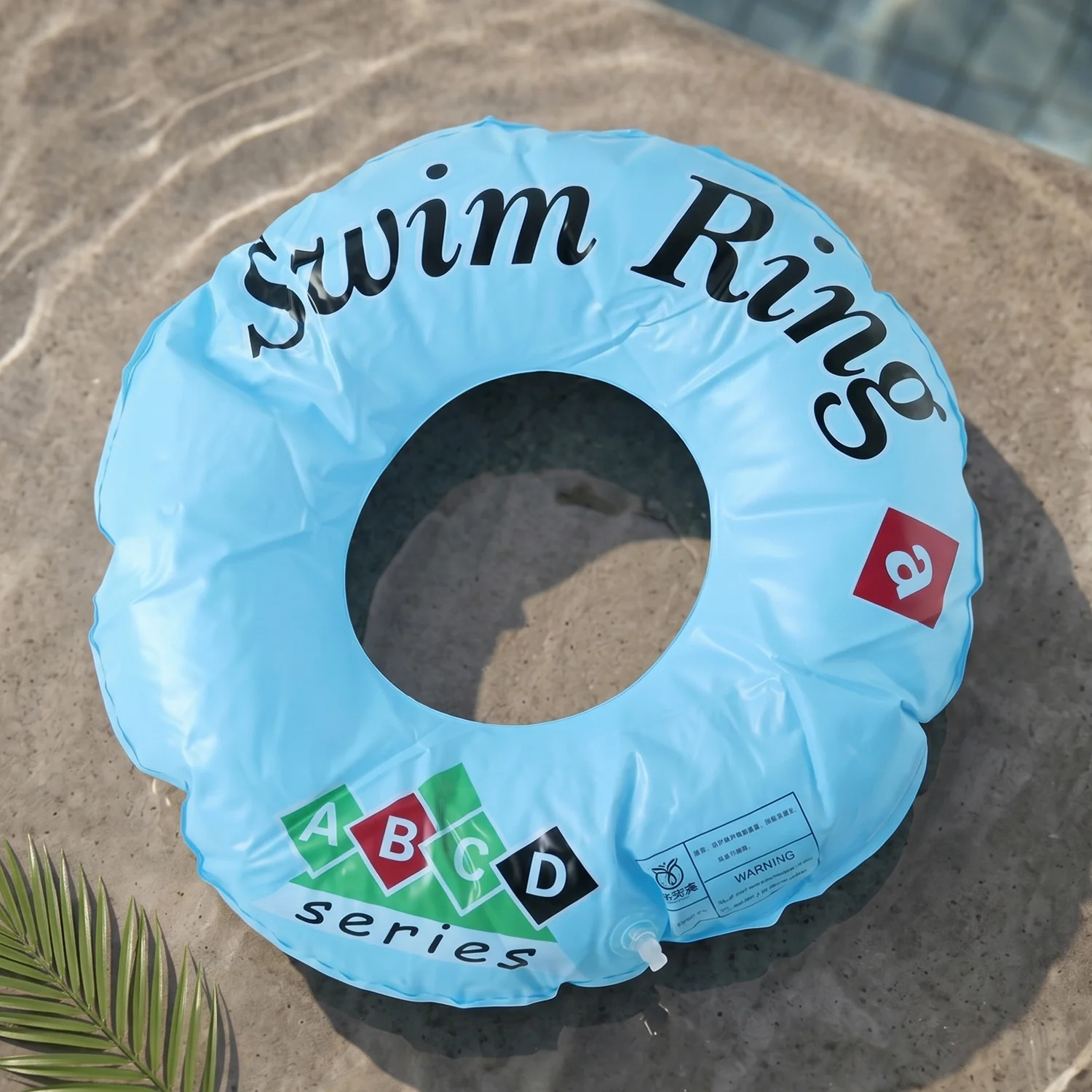 Classic Inflatable Swim Ring for Kids Pool Tube Float ABCD Design  – 1 Pc - Image 5