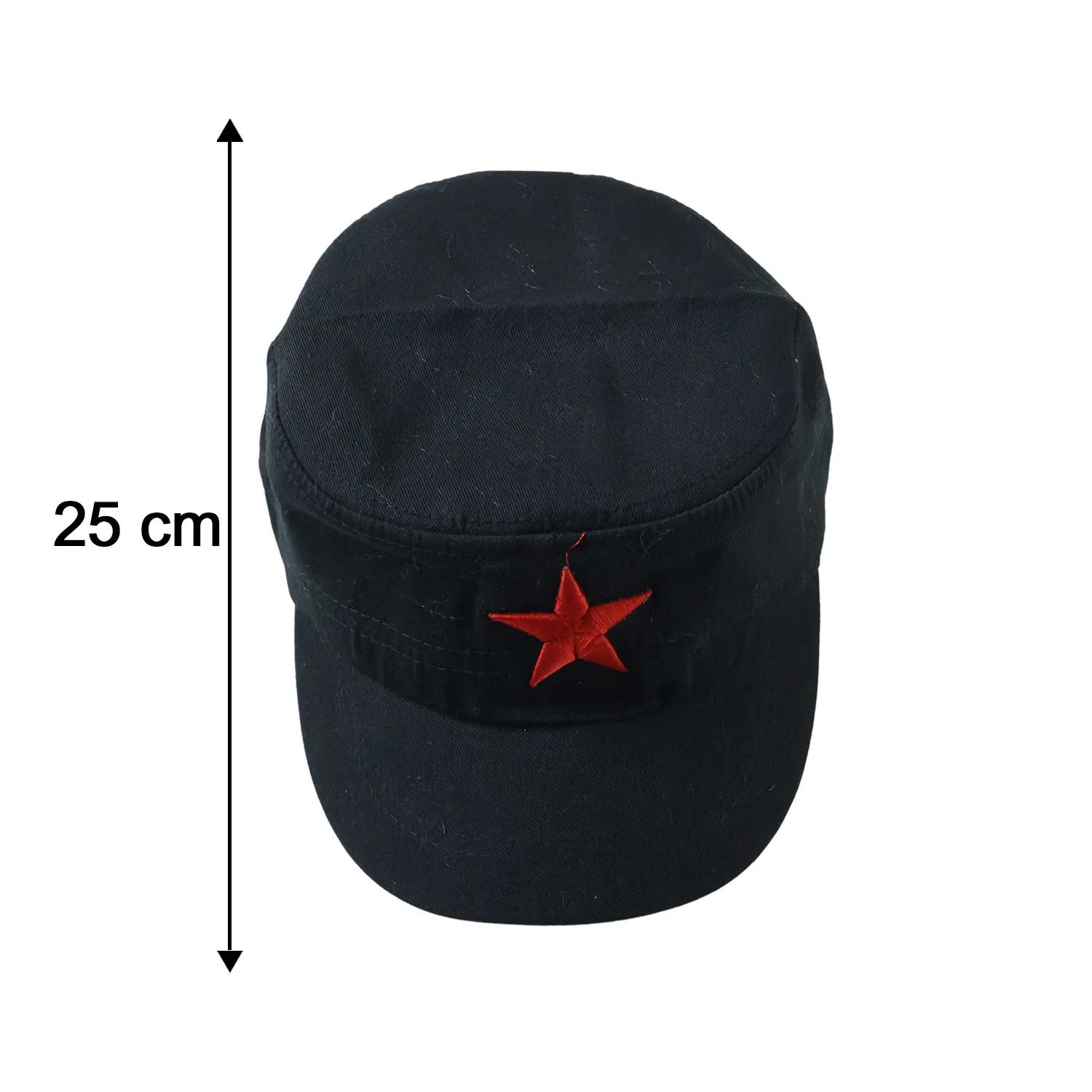 Classic Military Style Red Star Cap (1 Pc) - Image 6