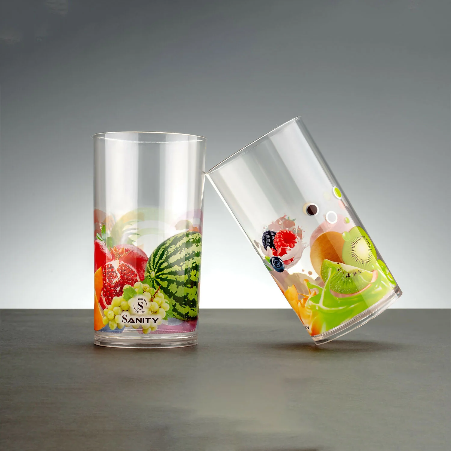 CLASSIC PRINTED GLASS (pack of 6) - Image 3