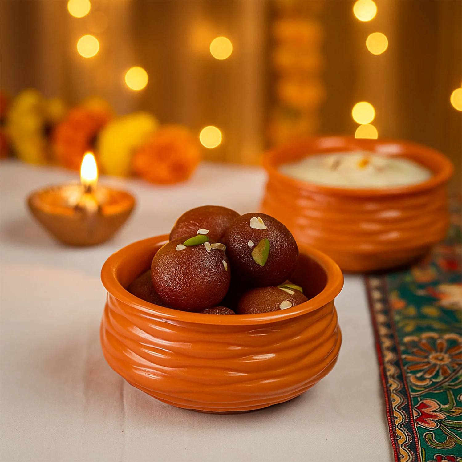 Classic Terracotta-Style Multipurpose Bowl (1 Pc) - Image 7