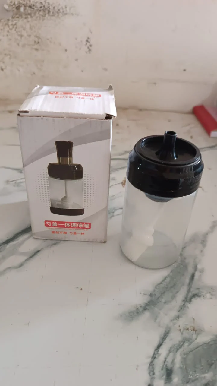 Clear Glass Oil Dispenser Bottle Integrated Silicone Basting Brush (250ml Approx) - Image 8