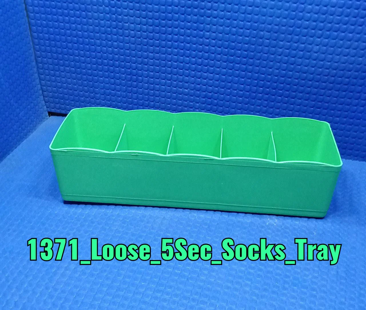Dividers Tray Organizer Clear Plastic Bead Storage Tray, Socks tray (Multicolour) - Image 14