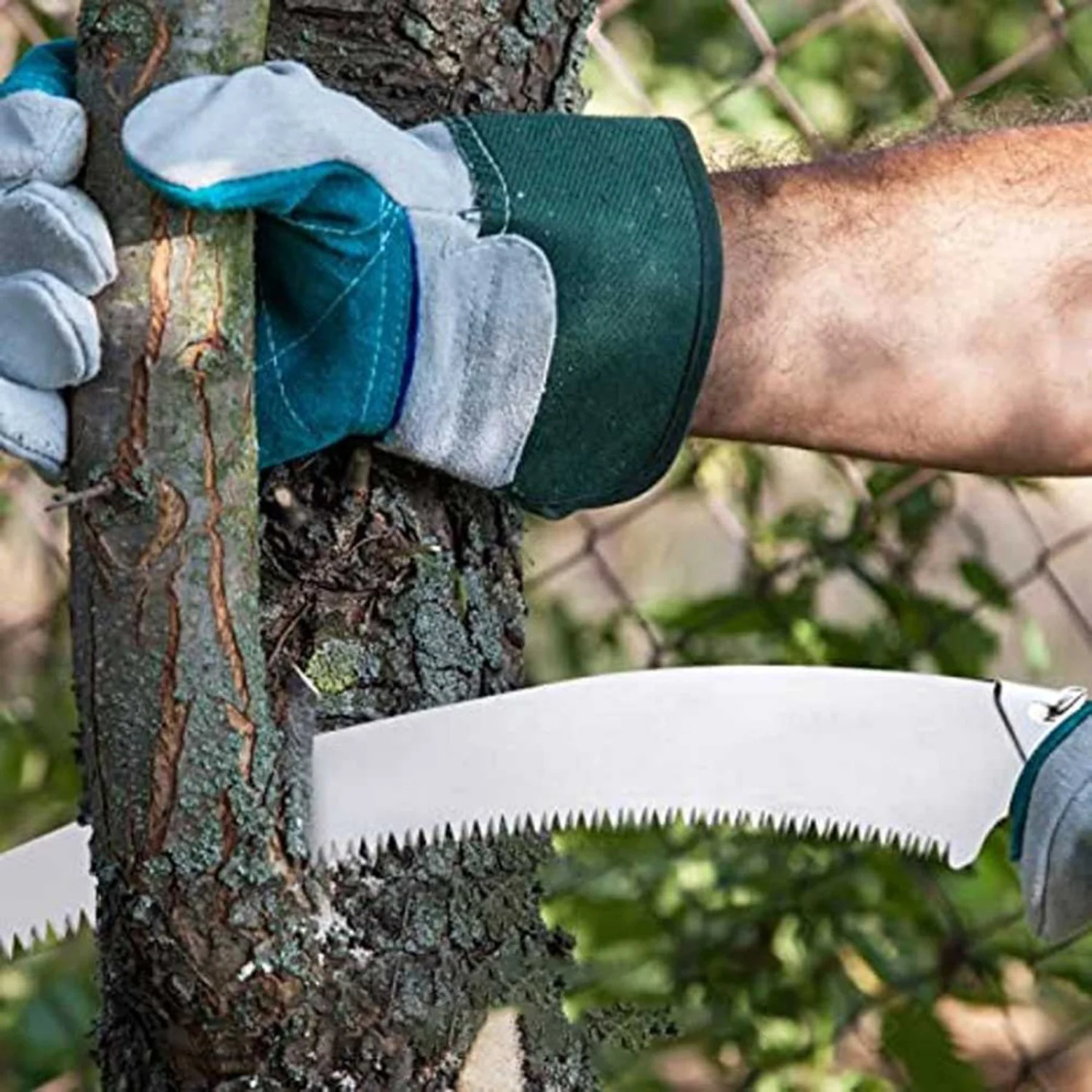 Hand Pruning Saw For Tree Branch Cutter (1 Pc / With Cover / 50 Cm Long) - Image 4