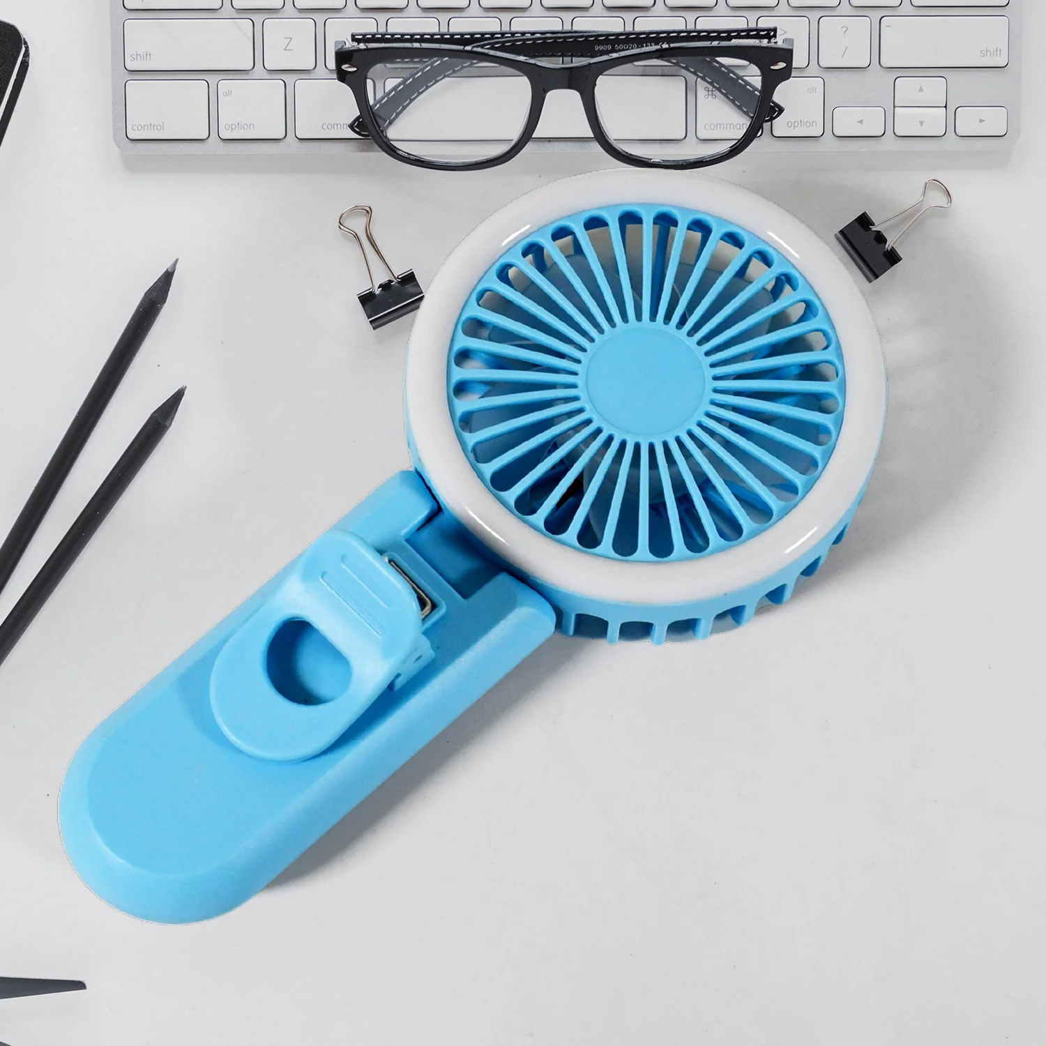 Clip Fan With Light, home, kitchen, Office Portable Fan, Rechargeable Fan - Image 6