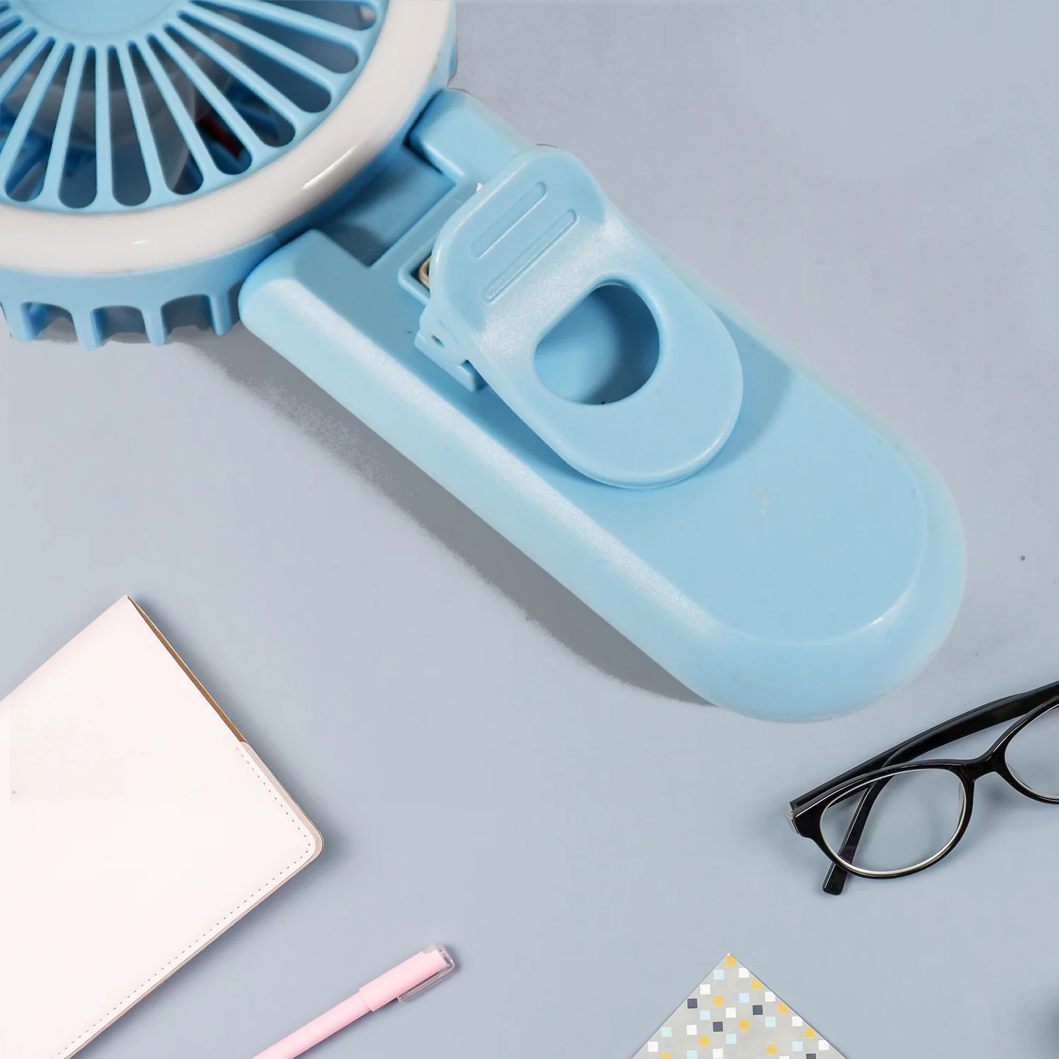 Clip Fan With Light, home, kitchen, Office Portable Fan, Rechargeable Fan - Image 7
